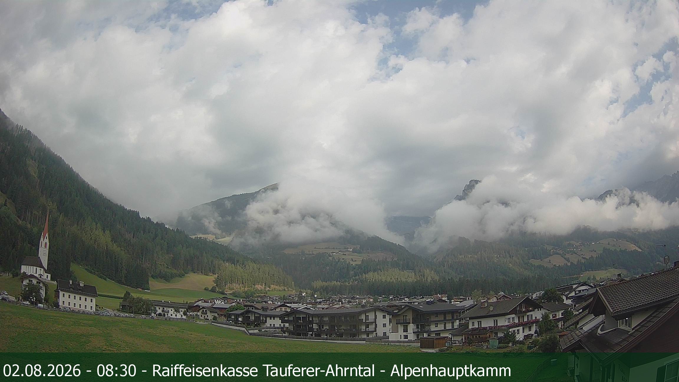 Archiv Foto Webcam Tauferer Ahrntal: Luttach