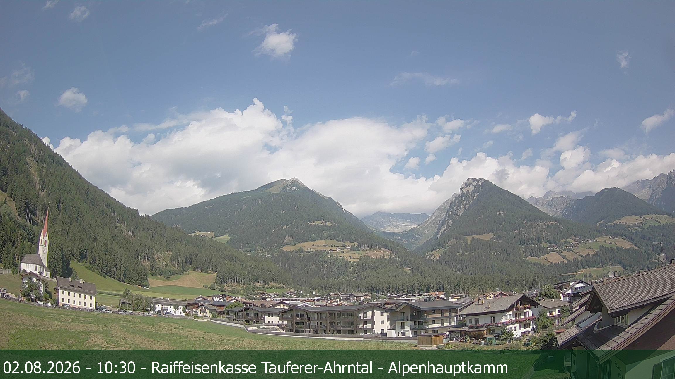 Archiv Foto Webcam Tauferer Ahrntal: Luttach