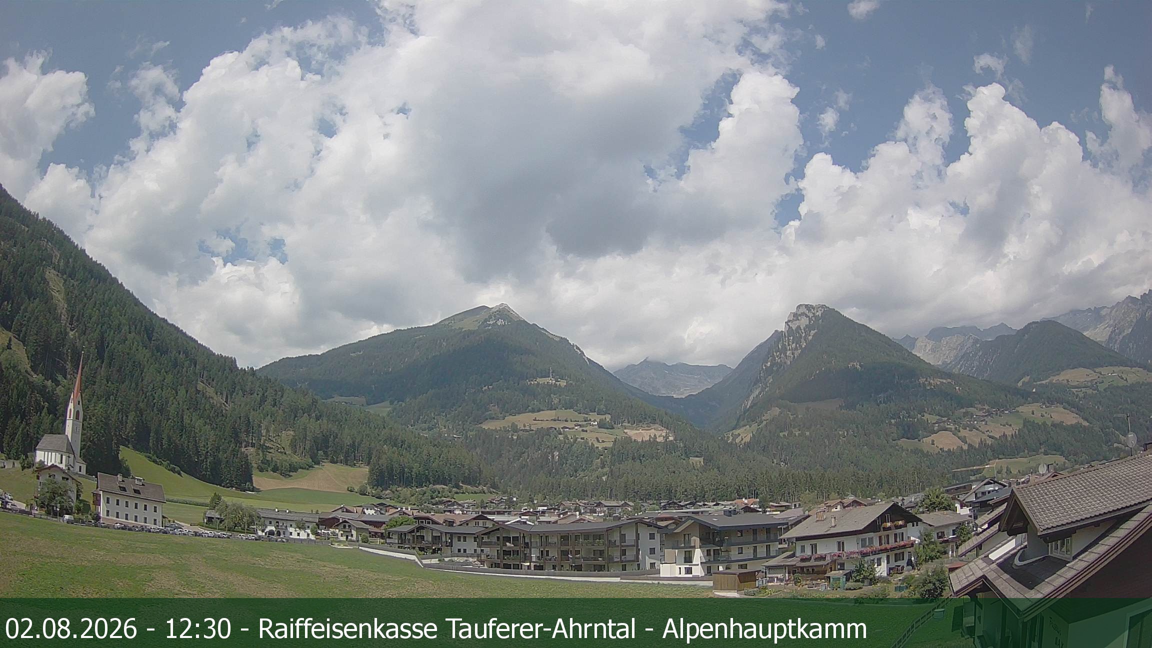 Archiv Foto Webcam Tauferer Ahrntal: Luttach