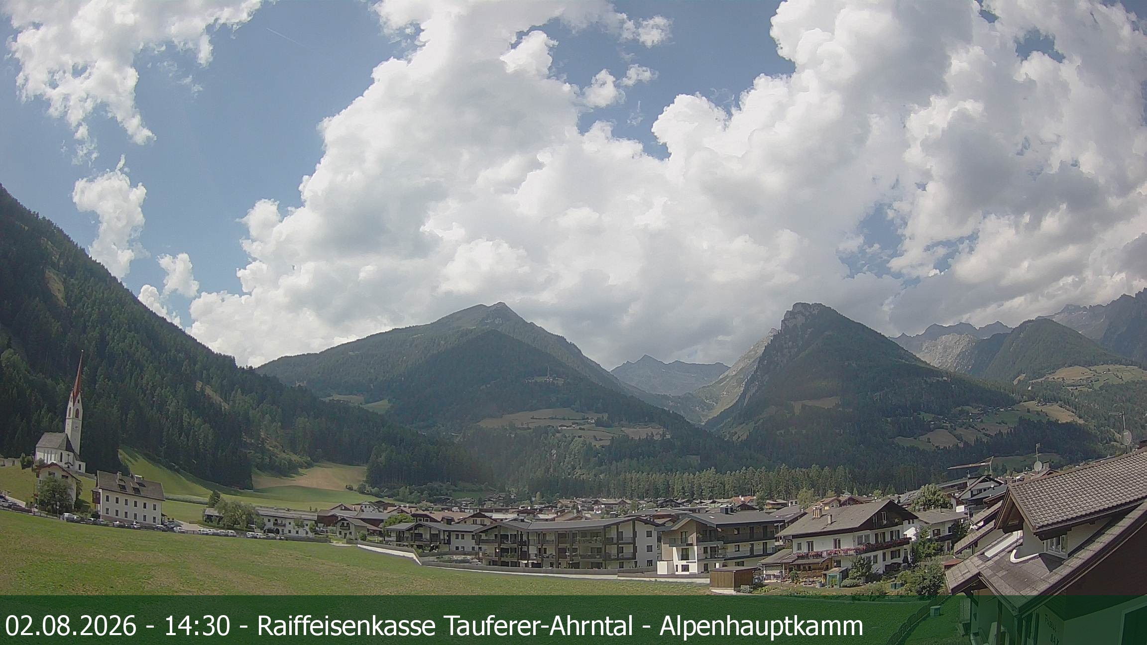 Archiv Foto Webcam Tauferer Ahrntal: Luttach