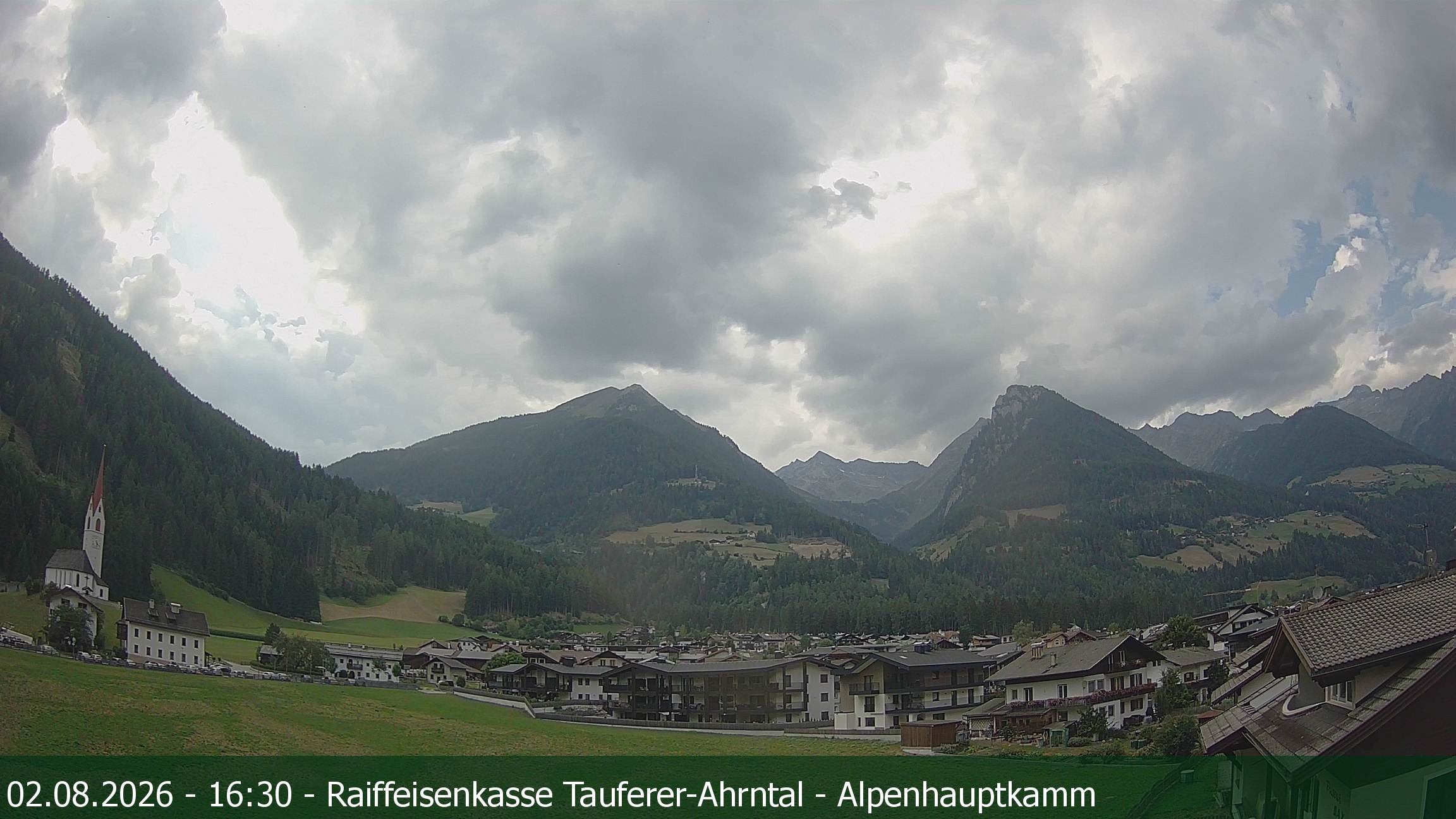 Archived image Webcam Luttach in die Ahrntal Valley