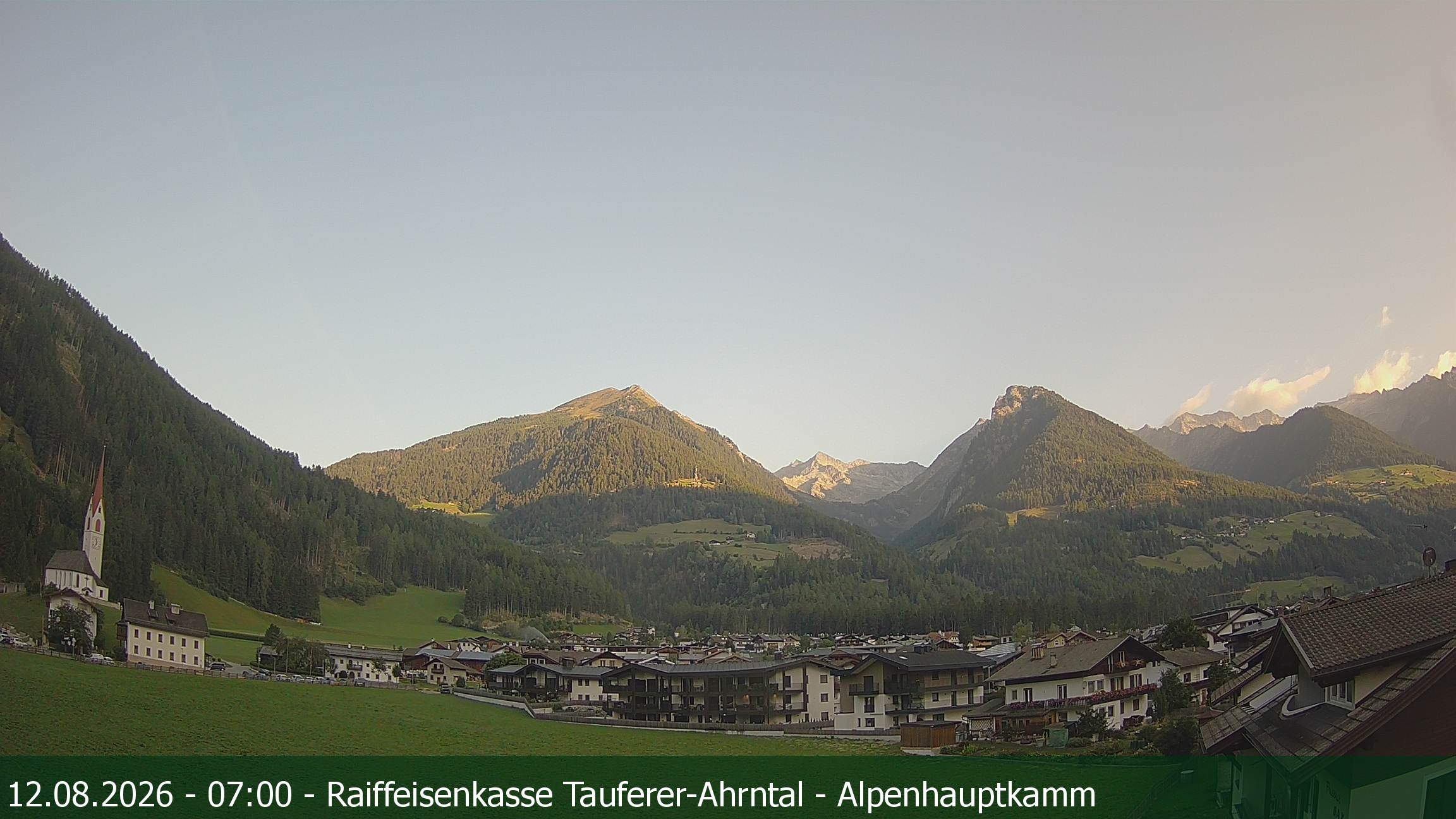 Archiv Foto Webcam Tauferer Ahrntal: Luttach