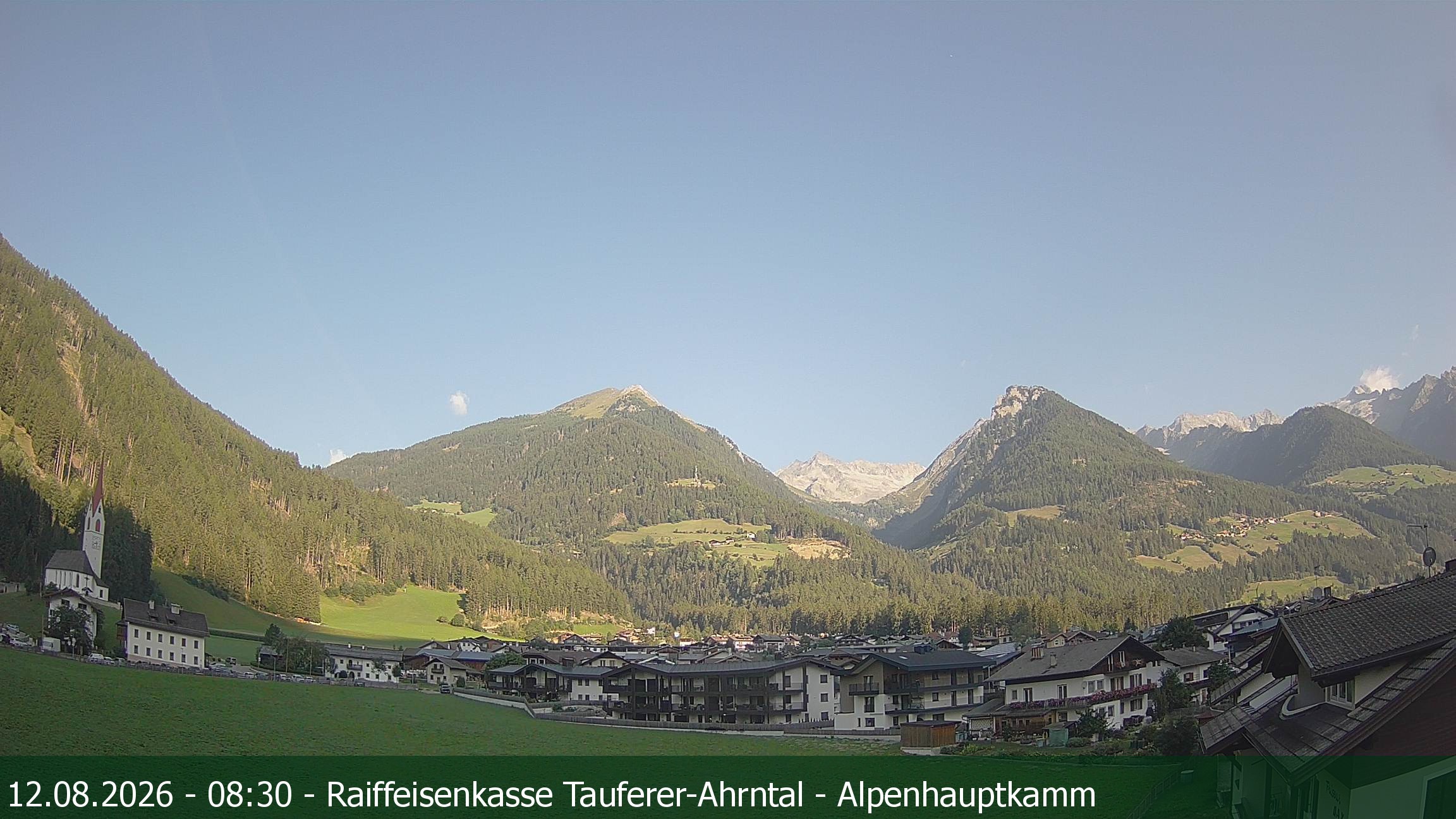 Archiv Foto Webcam Tauferer Ahrntal: Luttach