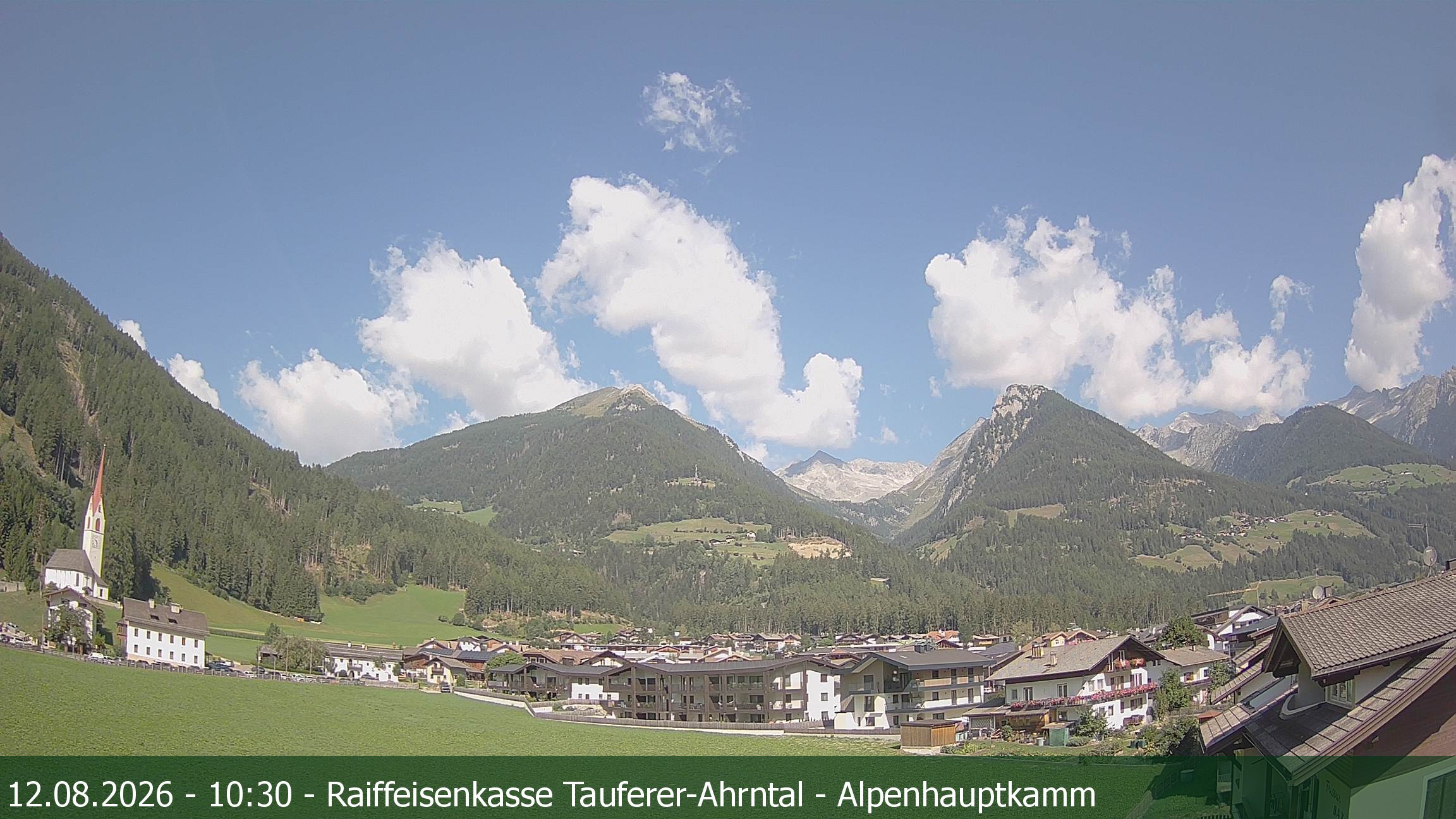 Archiv Foto Webcam Tauferer Ahrntal: Luttach