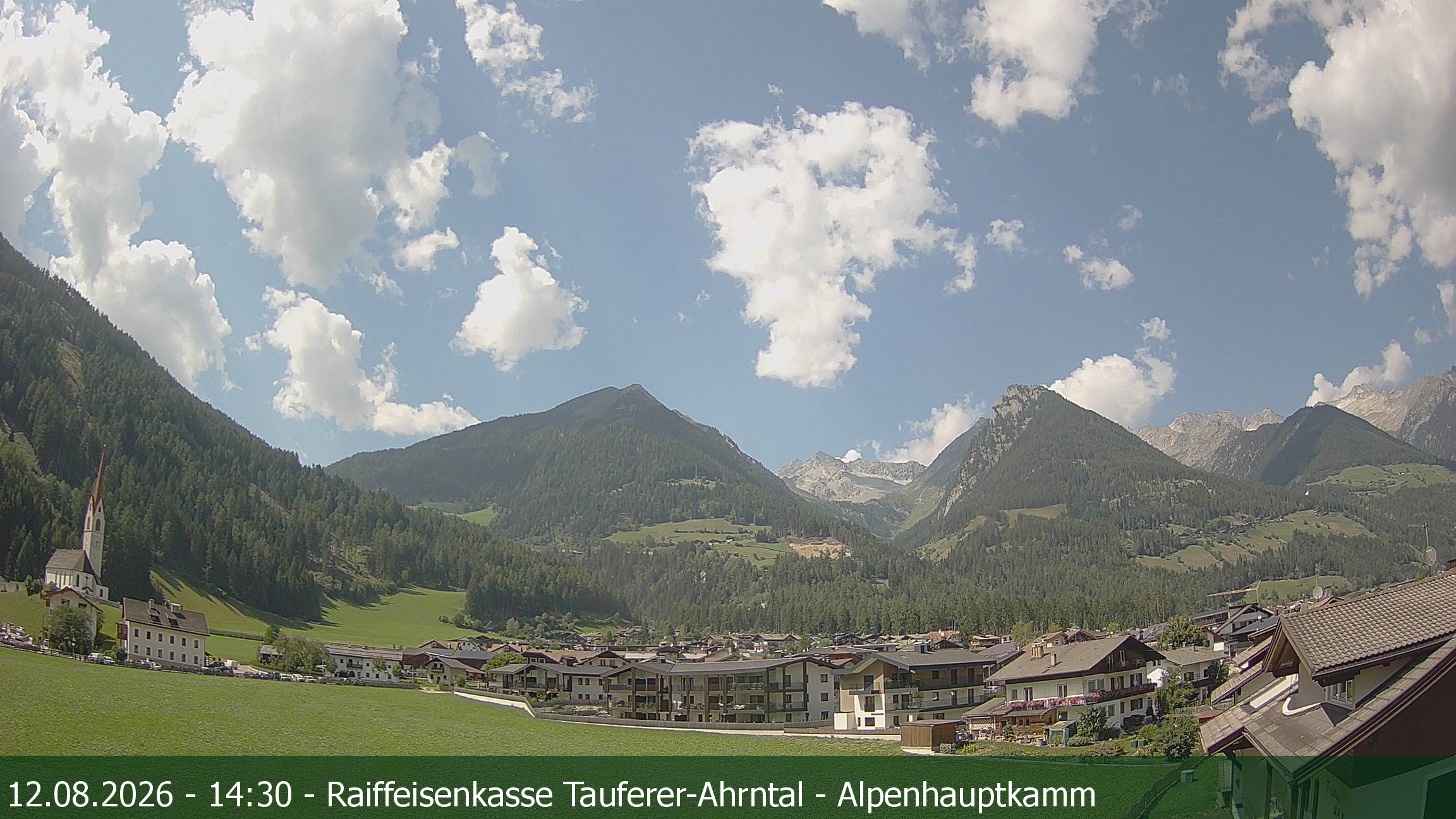 Archiv Foto Webcam Tauferer Ahrntal: Luttach