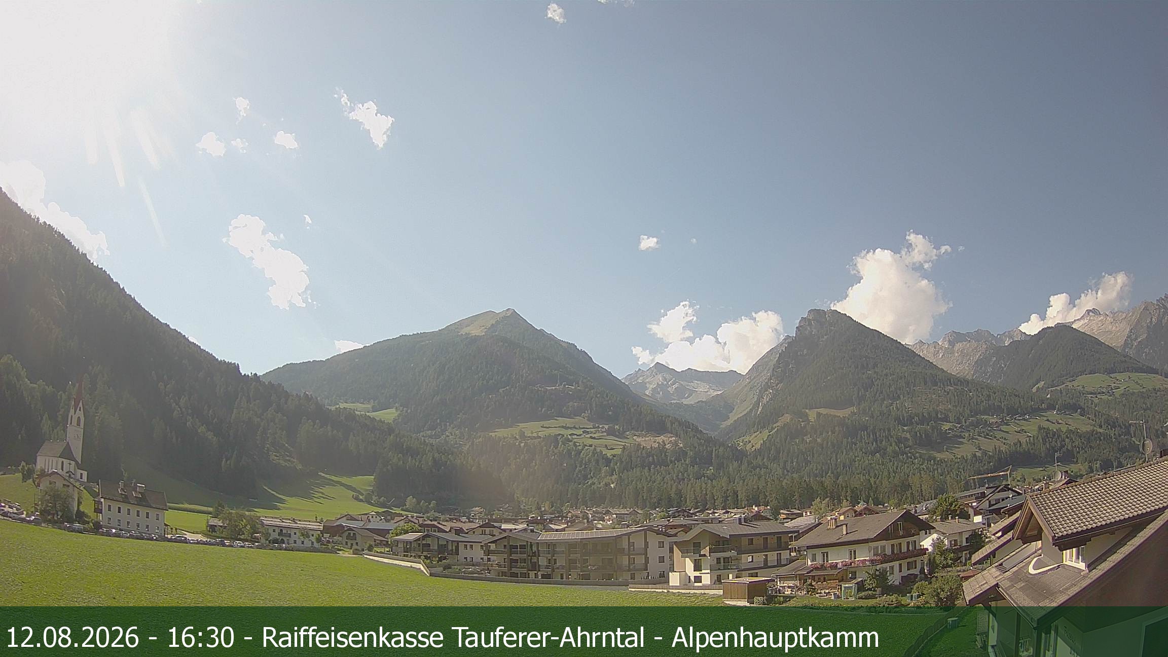 Archiv Foto Webcam Tauferer Ahrntal: Luttach
