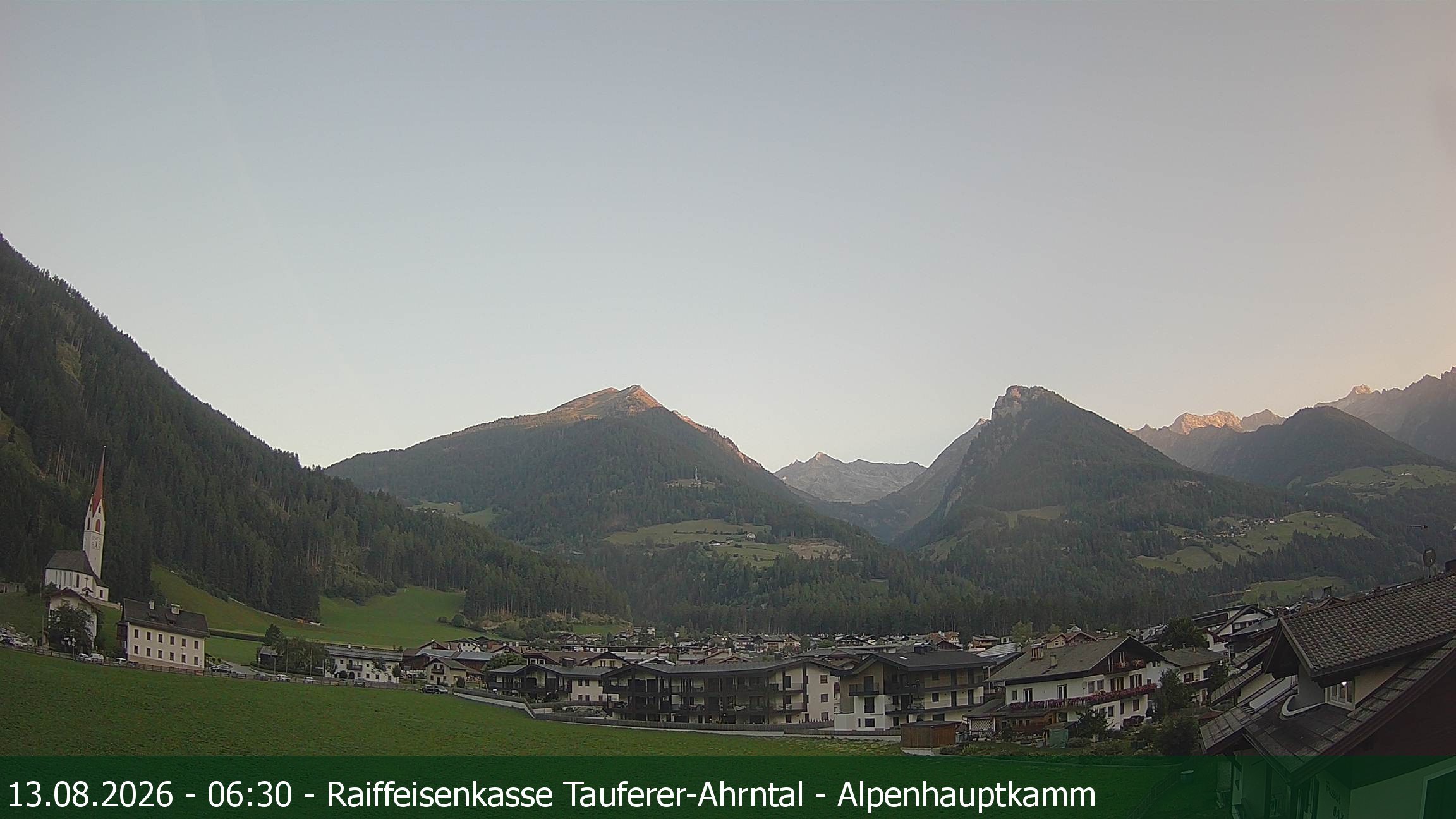 Archiv Foto Webcam Tauferer Ahrntal: Luttach