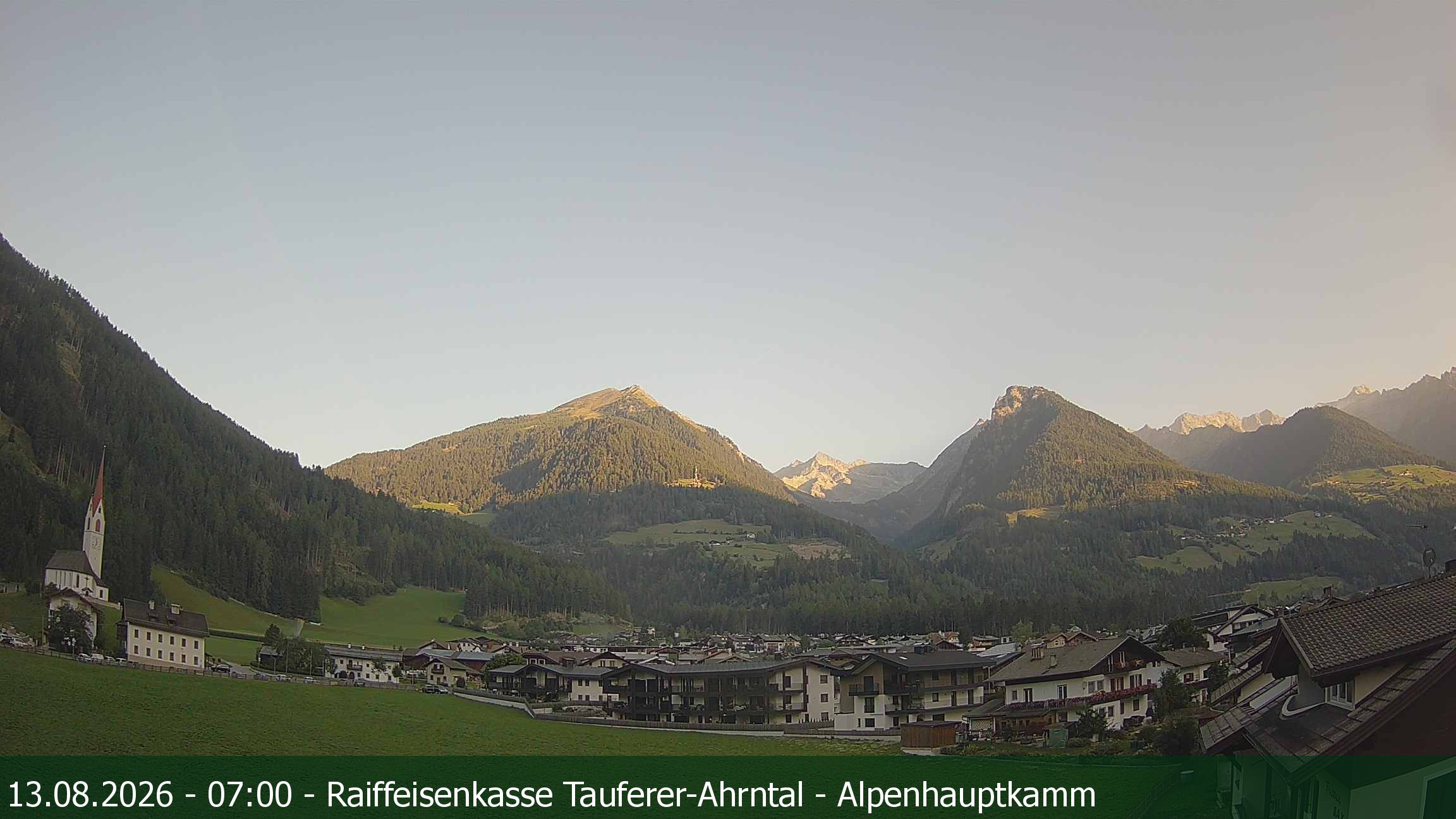 Archiv Foto Webcam Tauferer Ahrntal: Luttach