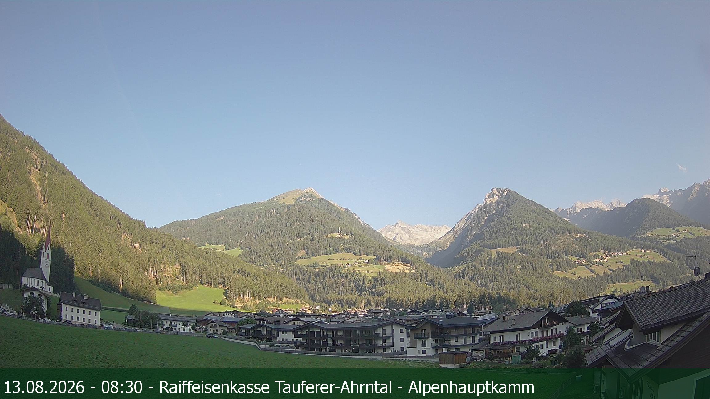 Archiv Foto Webcam Tauferer Ahrntal: Luttach