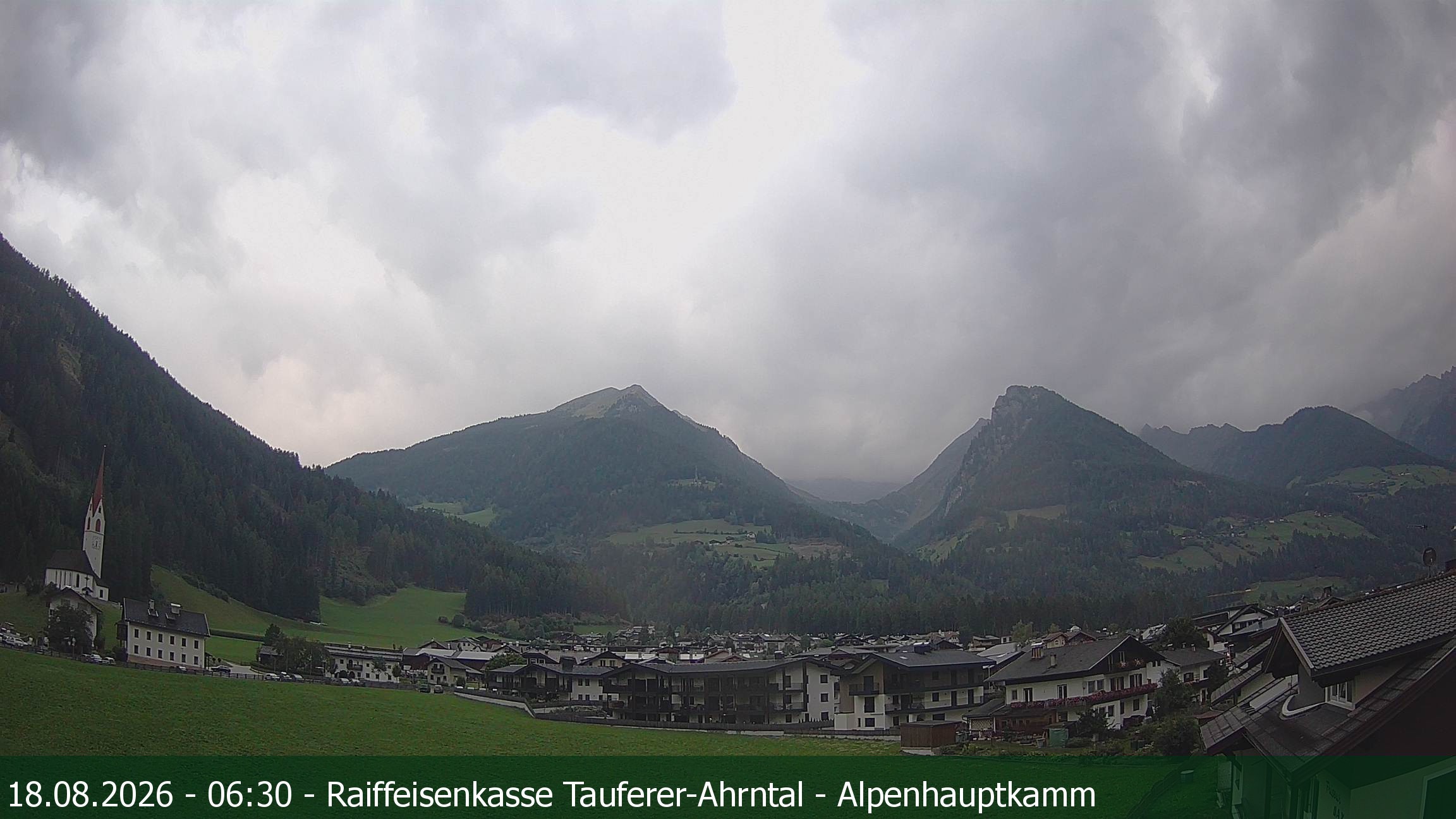 Archiv Foto Webcam Tauferer Ahrntal: Luttach