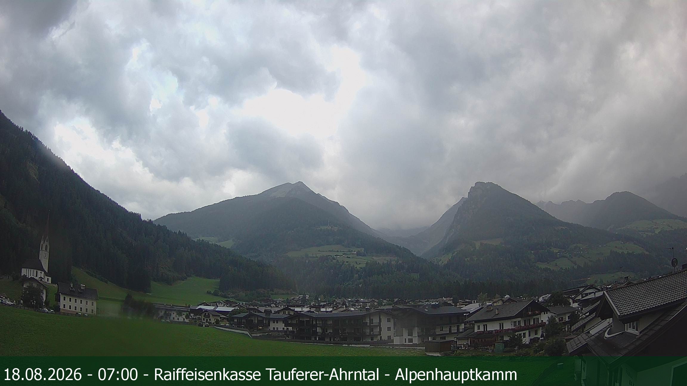 Archiv Foto Webcam Tauferer Ahrntal: Luttach