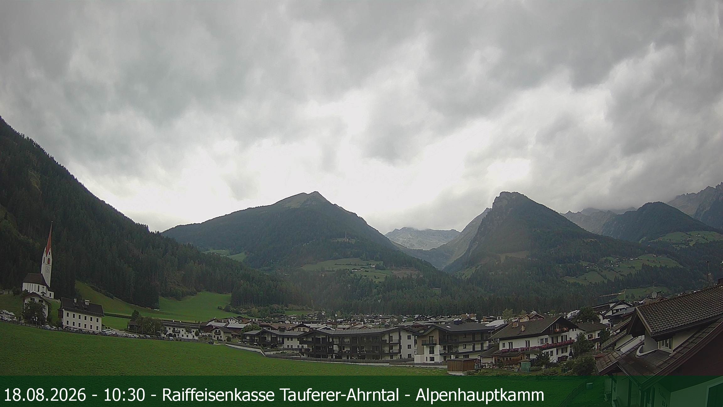 Archiv Foto Webcam Tauferer Ahrntal: Luttach