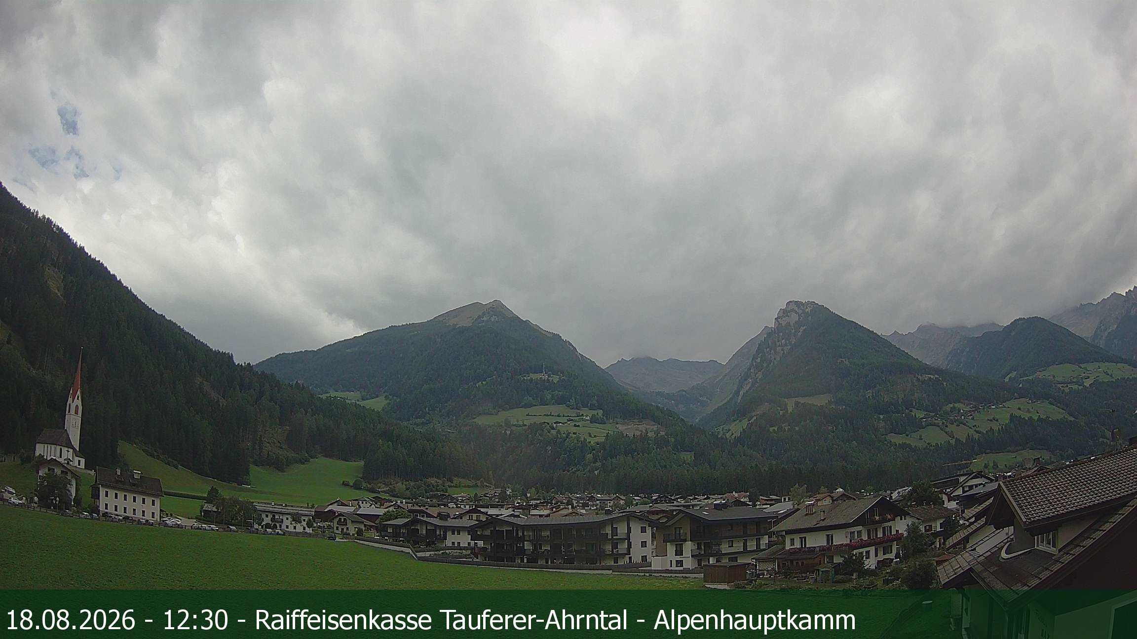 Archiv Foto Webcam Tauferer Ahrntal: Luttach