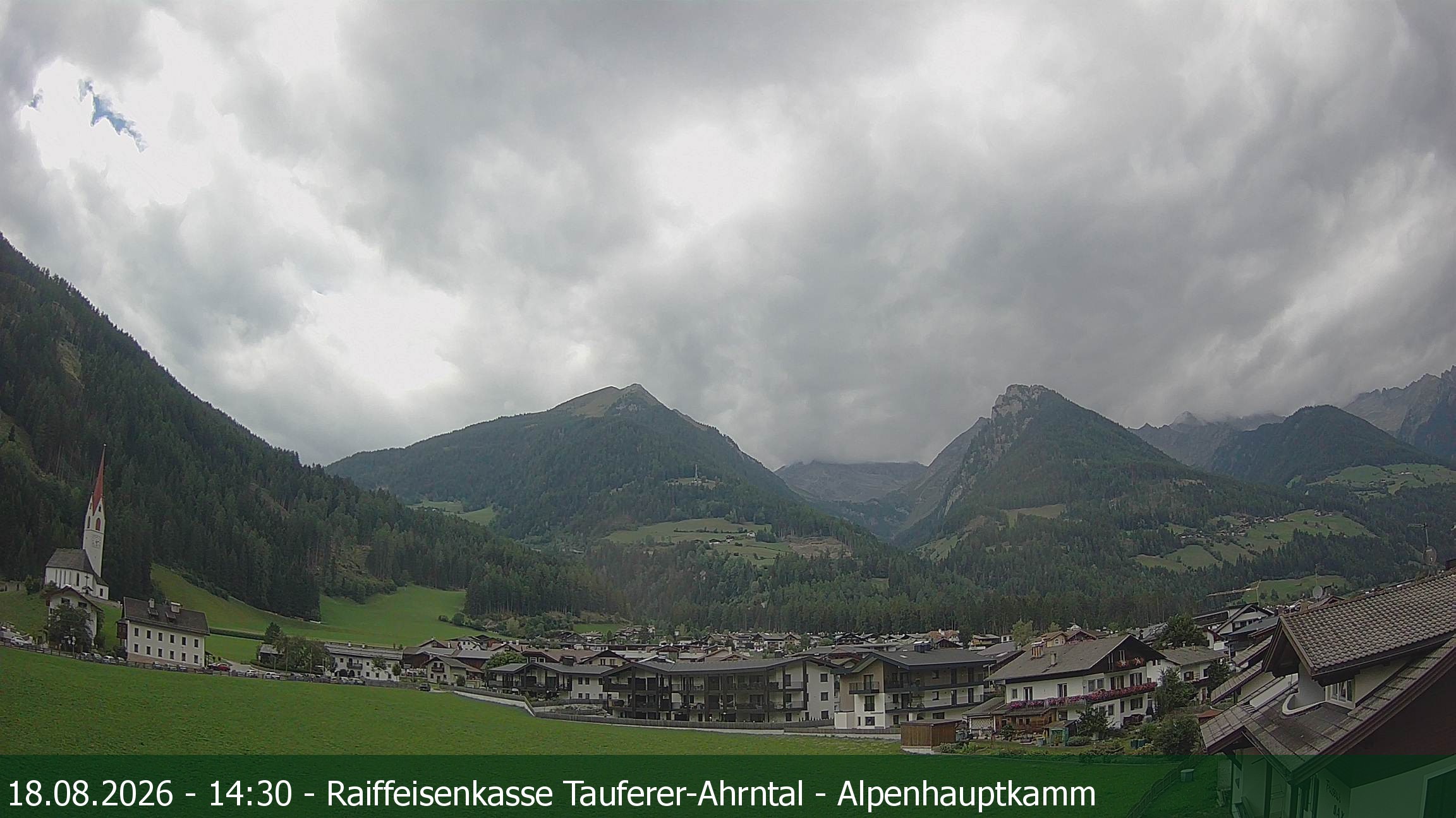 Archiv Foto Webcam Tauferer Ahrntal: Luttach