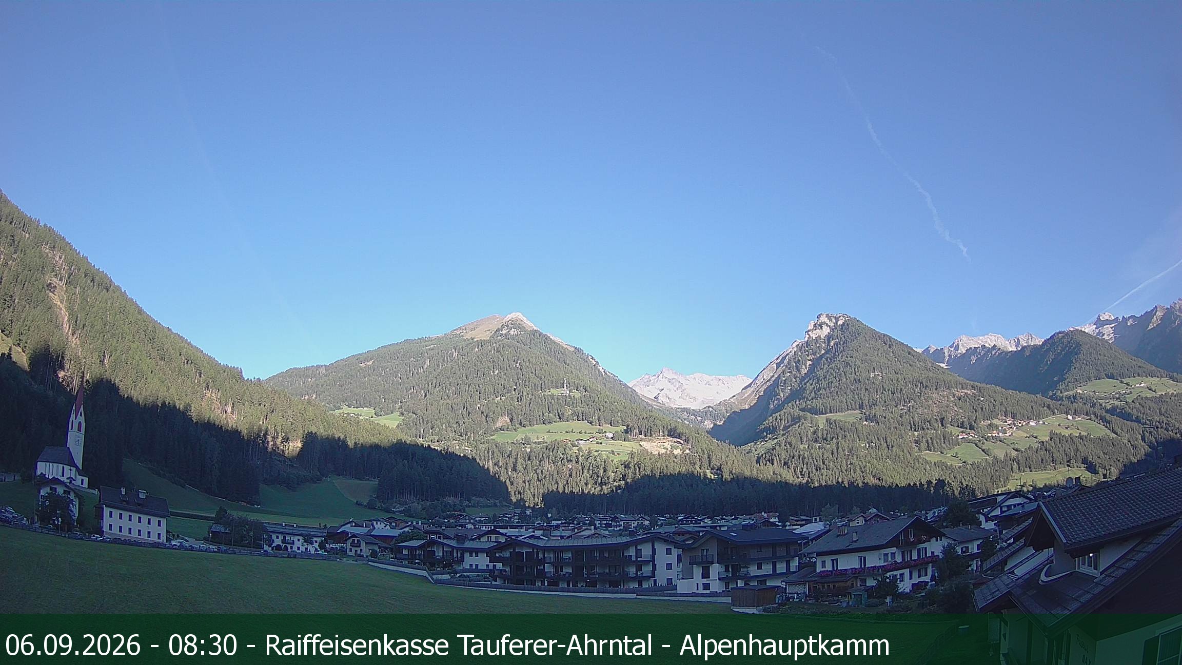 Archiv Foto Webcam Tauferer Ahrntal: Luttach