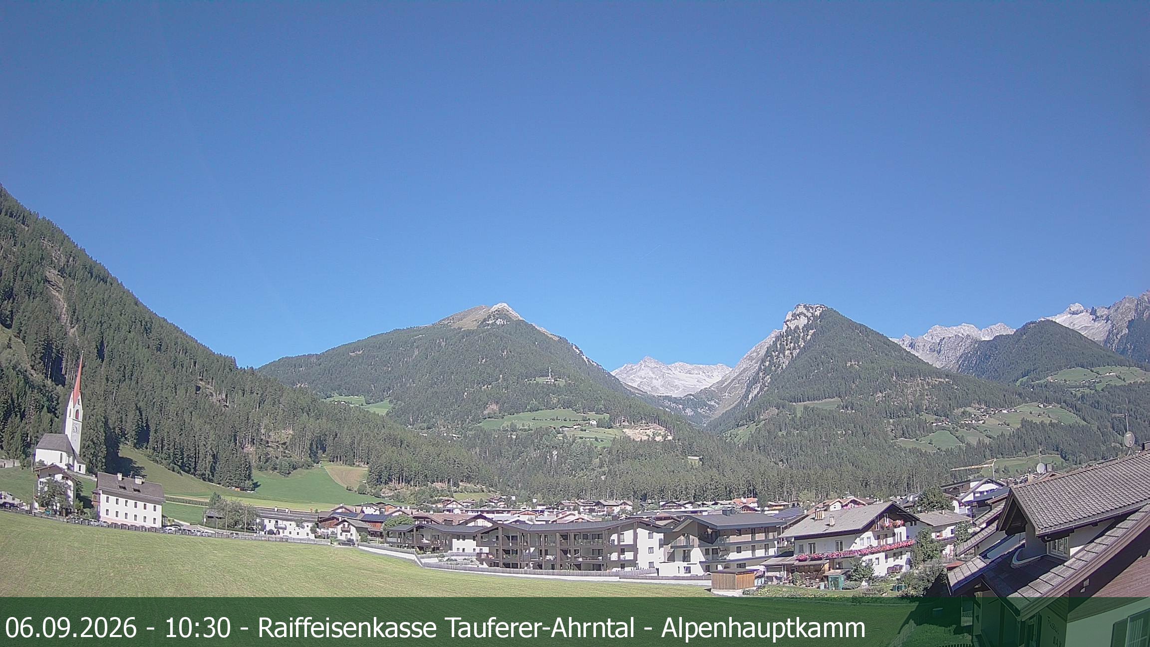 Archiv Foto Webcam Tauferer Ahrntal: Luttach