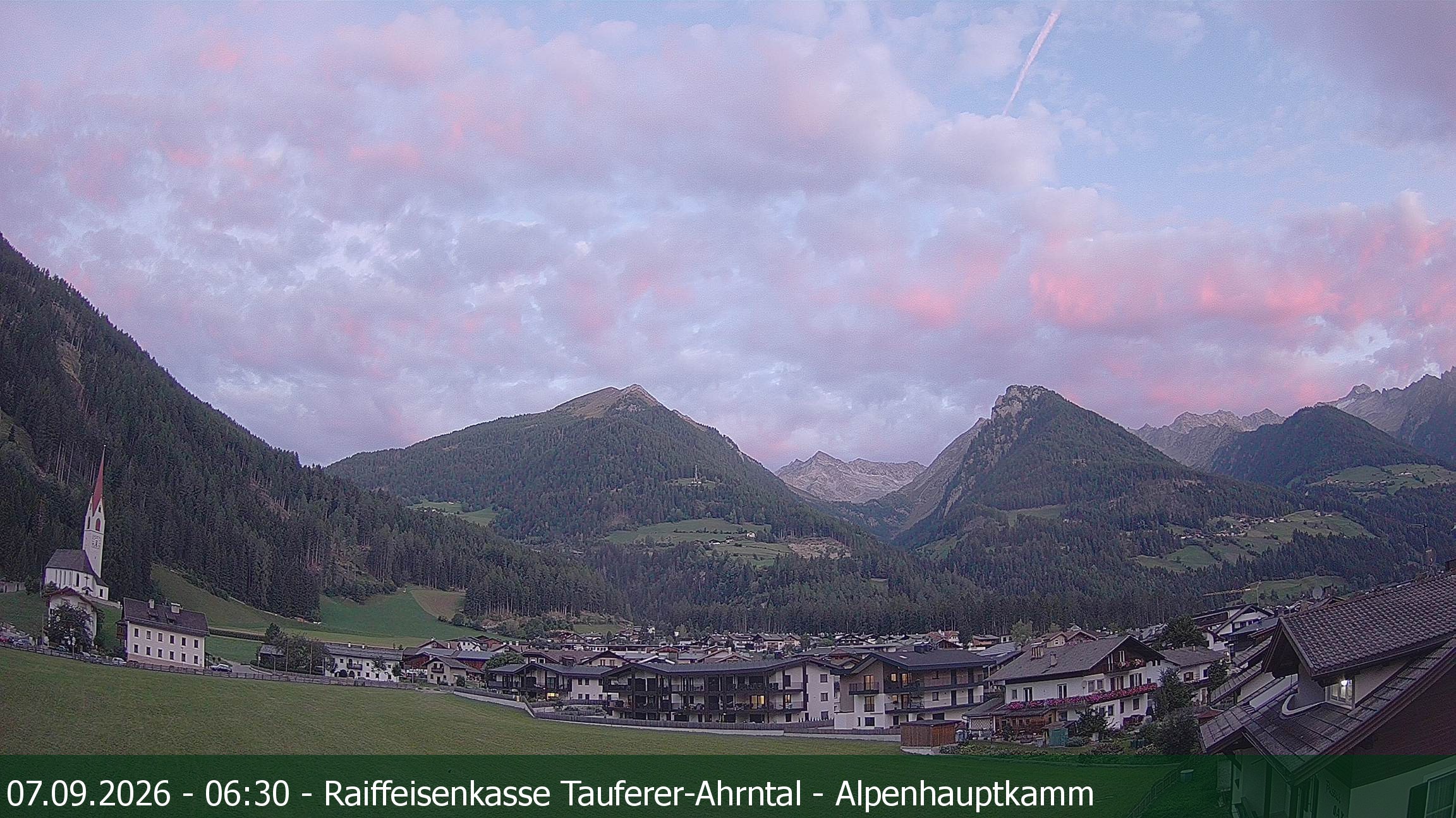Archiv Foto Webcam Tauferer Ahrntal: Luttach