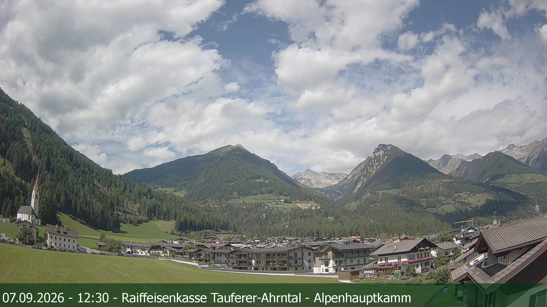 Archiv Foto Webcam Tauferer Ahrntal: Luttach
