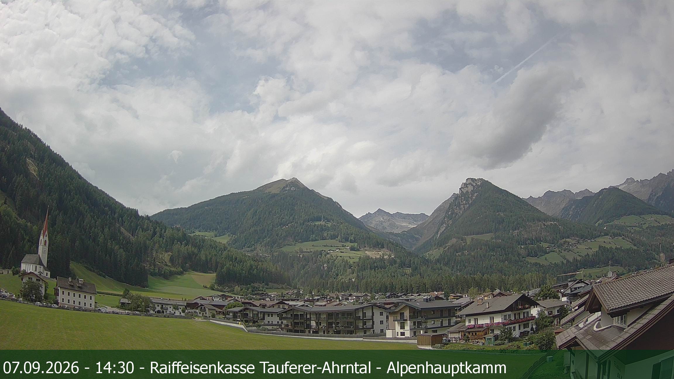Archiv Foto Webcam Tauferer Ahrntal: Luttach