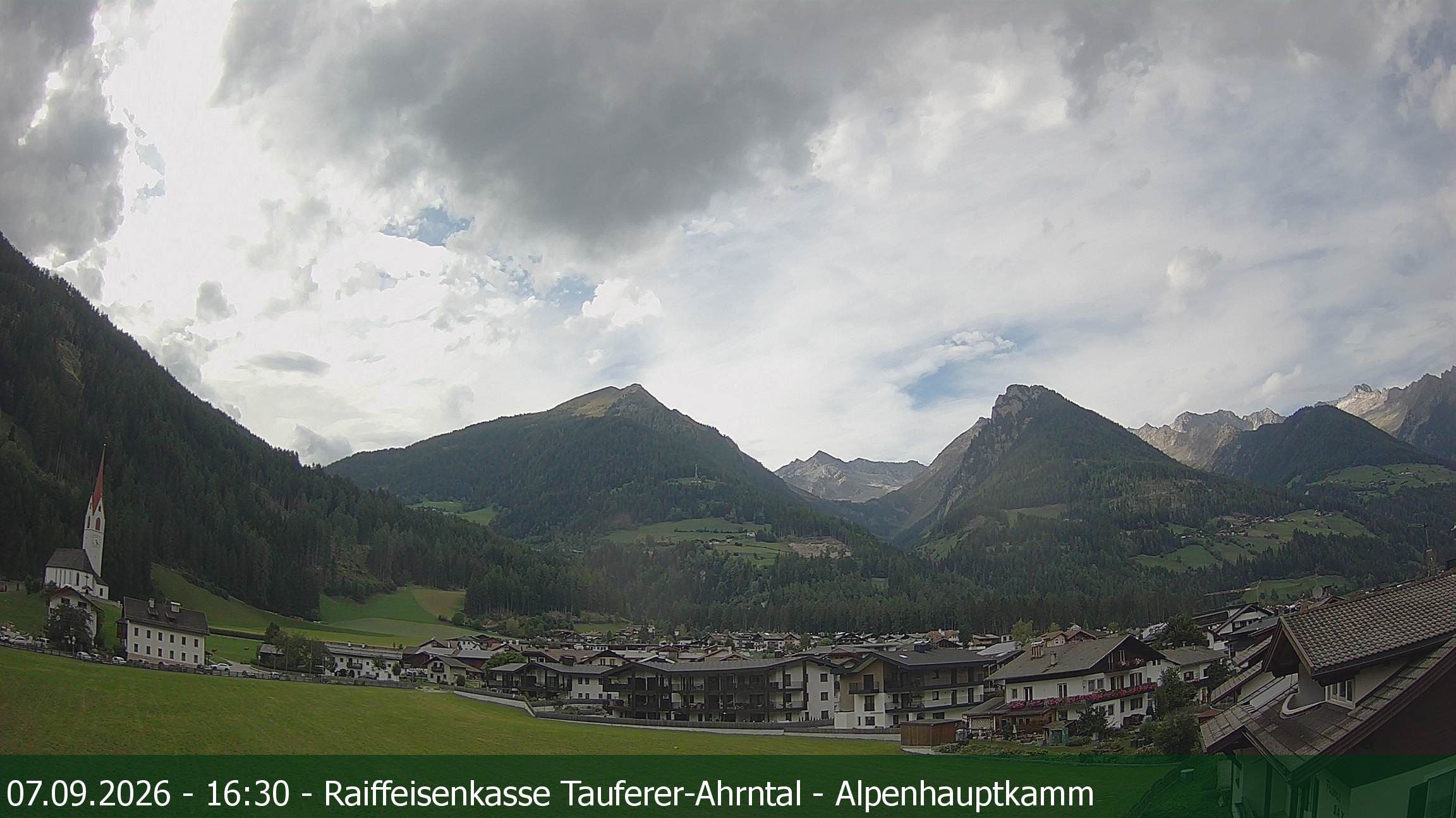 Archiv Foto Webcam Tauferer Ahrntal: Luttach