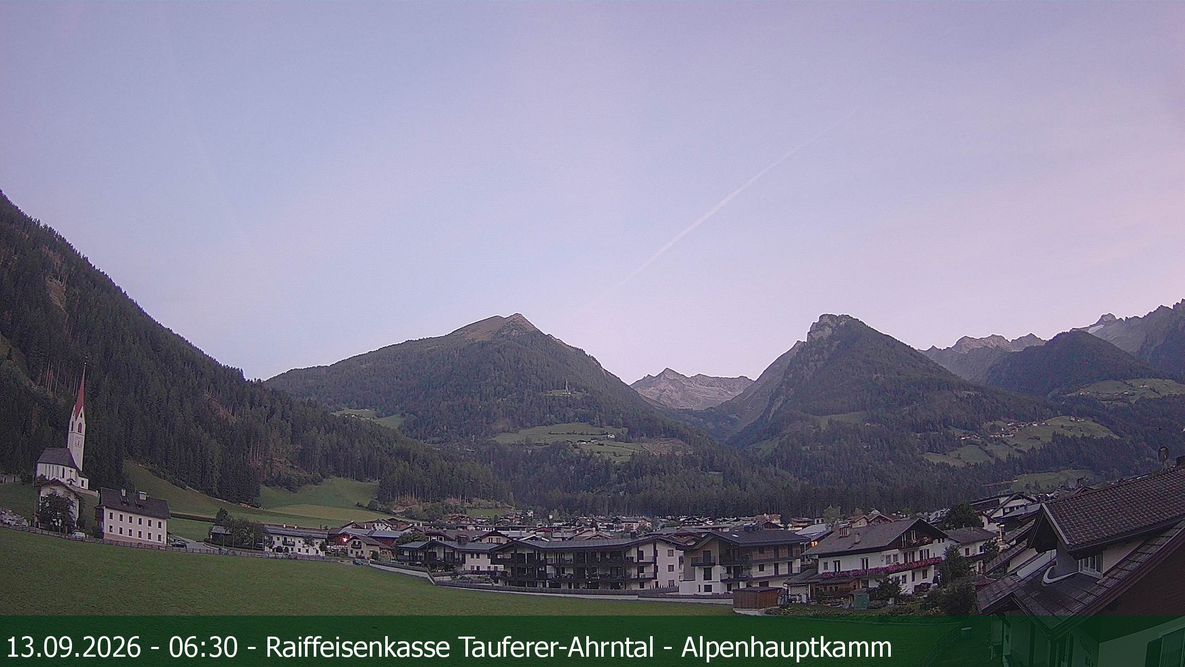 Archiv Foto Webcam Tauferer Ahrntal: Luttach