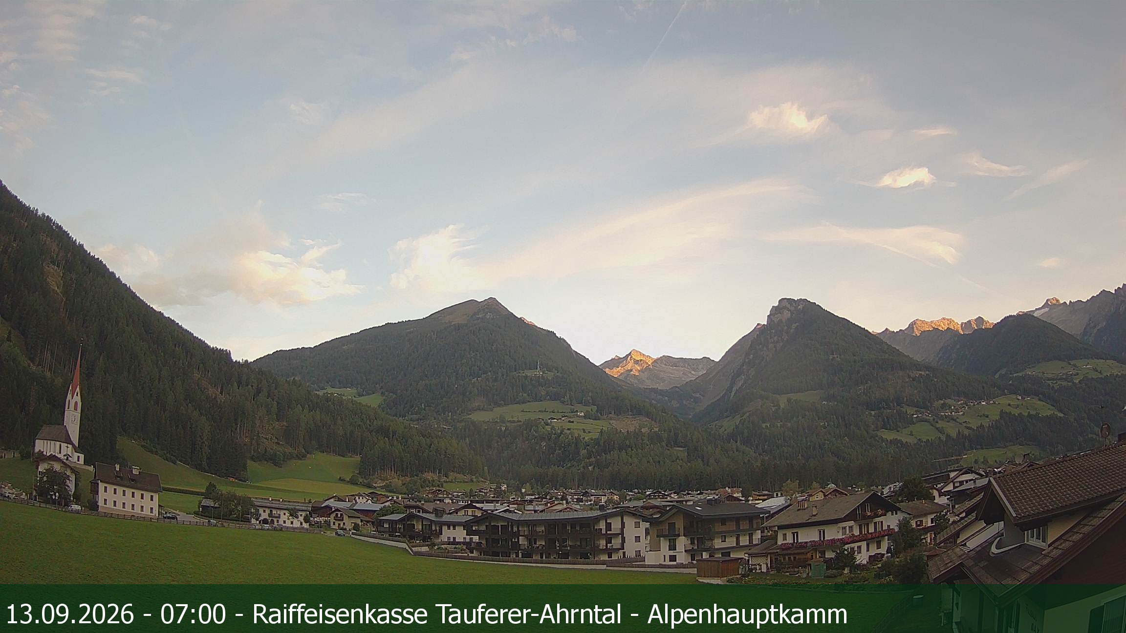 Archiv Foto Webcam Tauferer Ahrntal: Luttach