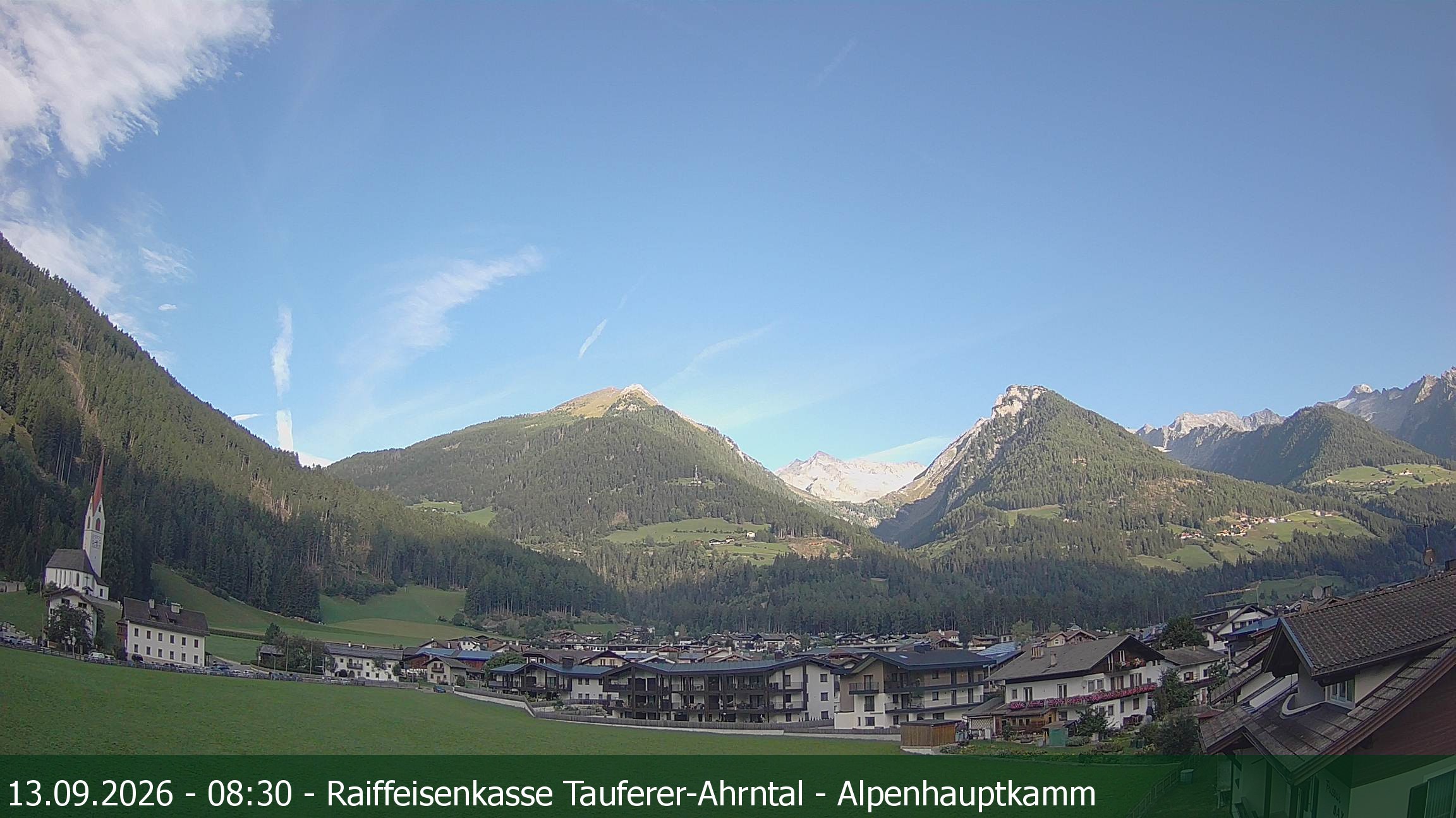Archiv Foto Webcam Tauferer Ahrntal: Luttach