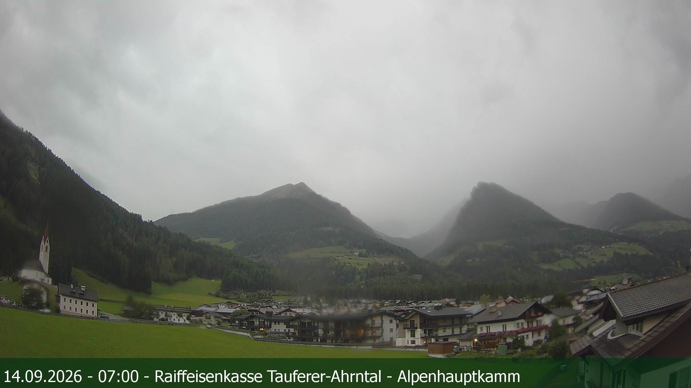 Archiv Foto Webcam Tauferer Ahrntal: Luttach