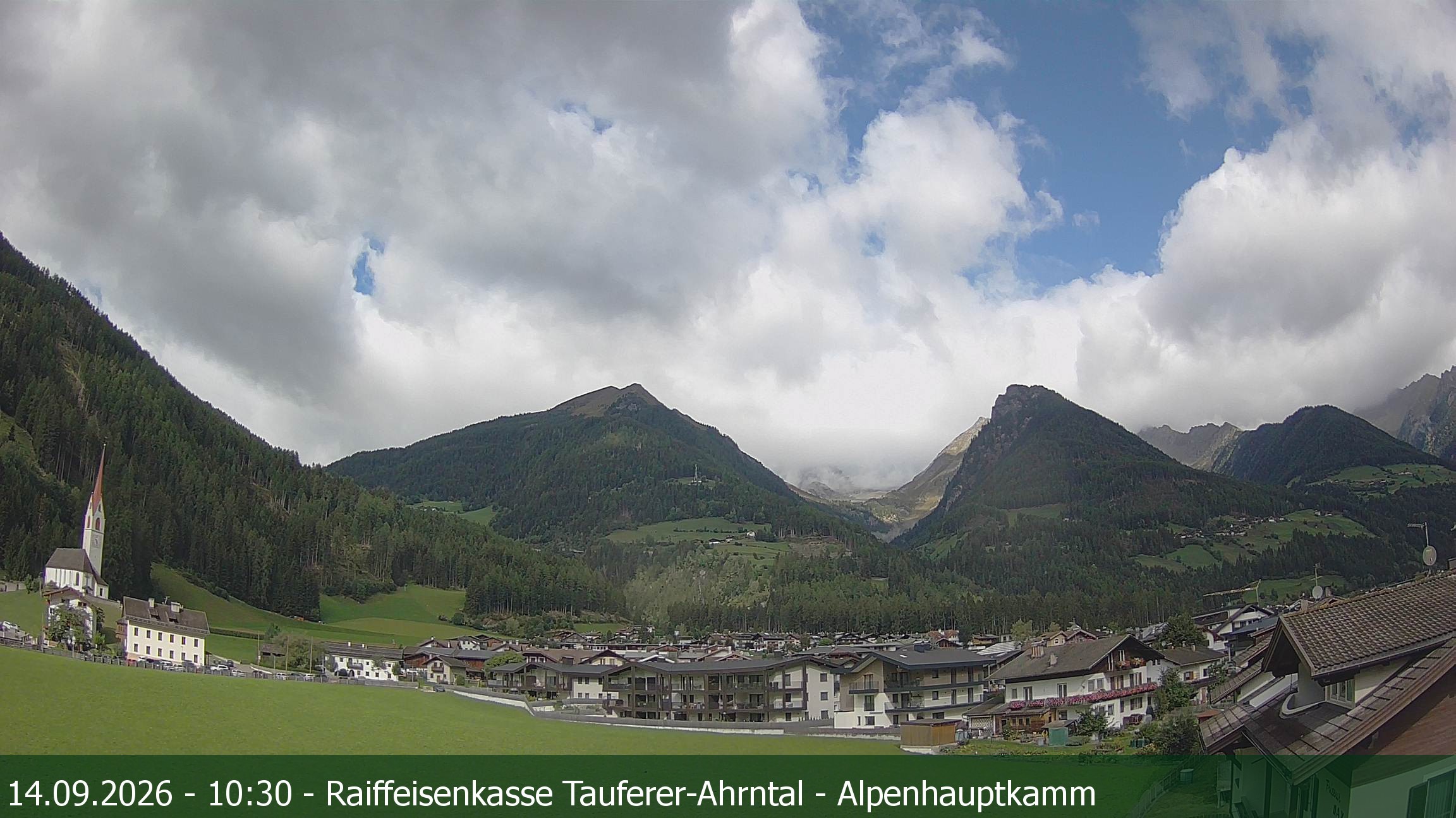 Archiv Foto Webcam Tauferer Ahrntal: Luttach