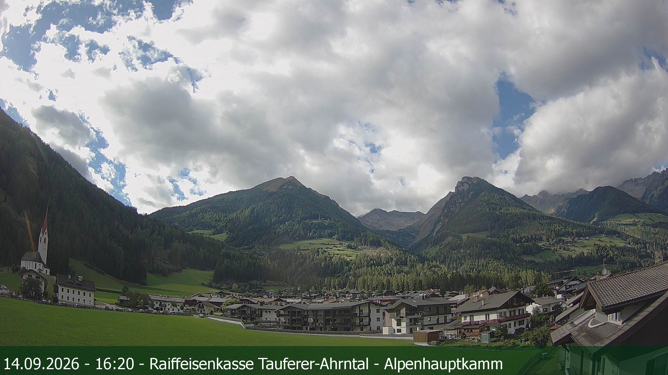 Archiv Foto Webcam Tauferer Ahrntal: Luttach