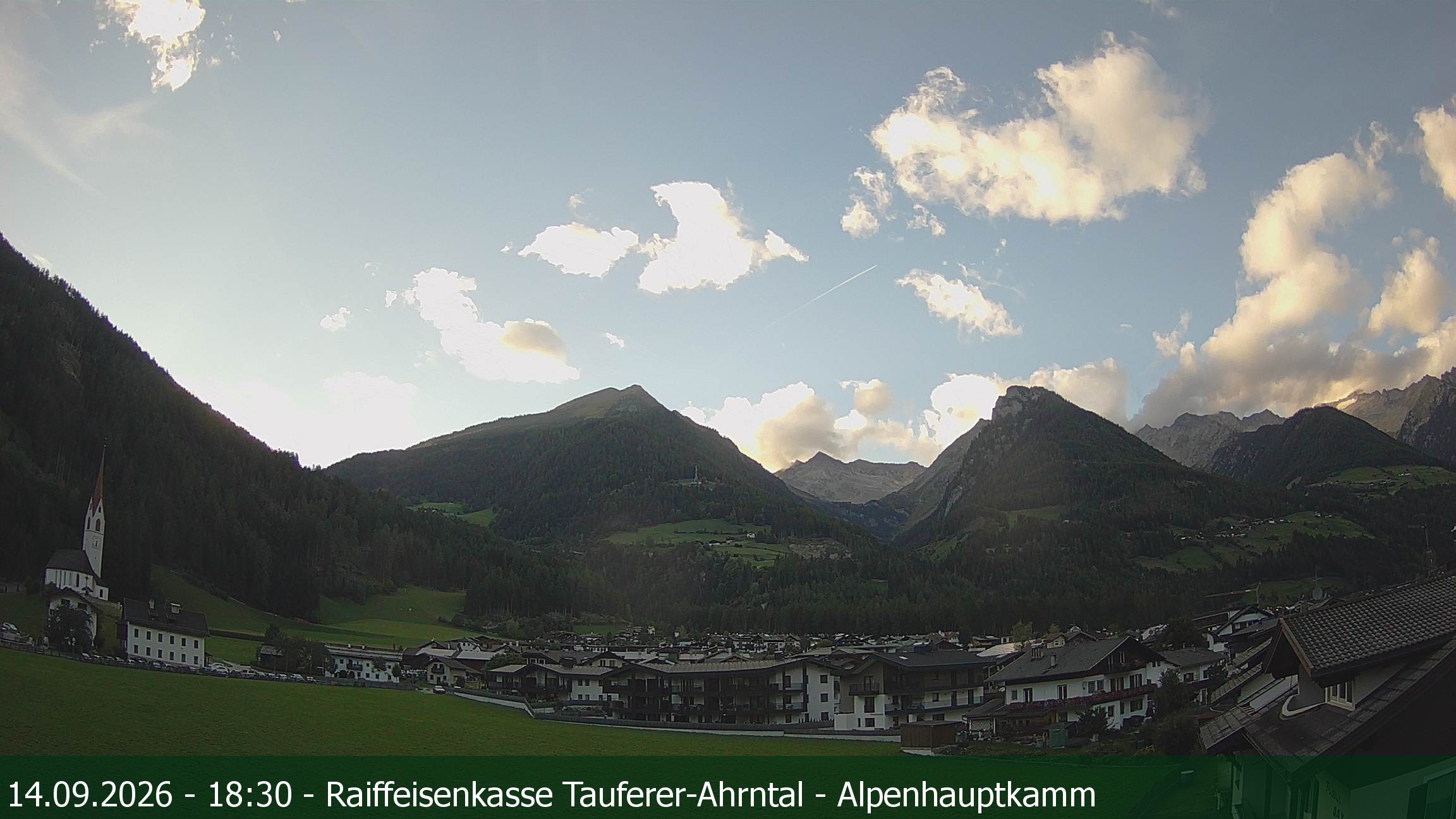 Archiv Foto Webcam Tauferer Ahrntal: Luttach