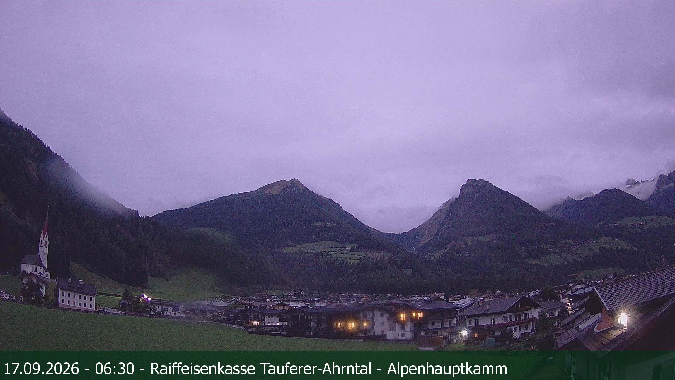 Archiv Foto Webcam Tauferer Ahrntal: Luttach
