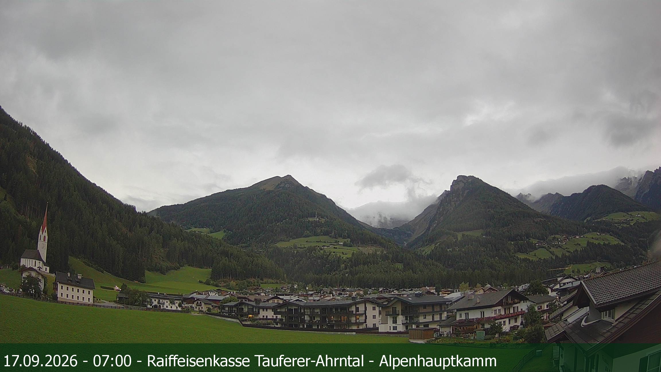 Archiv Foto Webcam Tauferer Ahrntal: Luttach