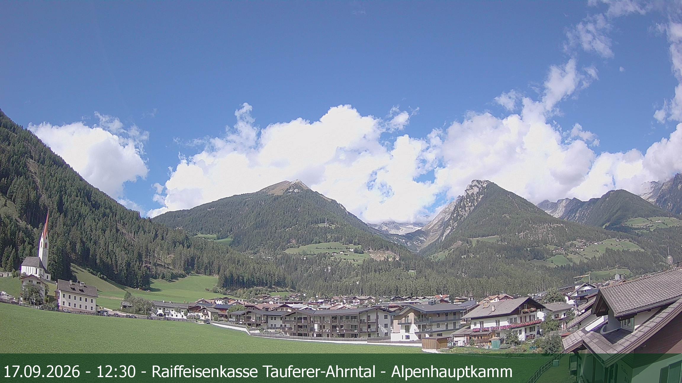 Archiv Foto Webcam Tauferer Ahrntal: Luttach