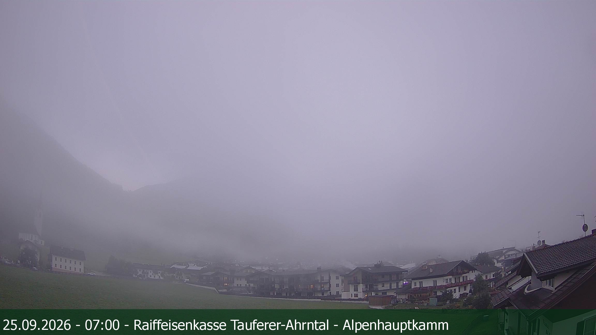 Archiv Foto Webcam Tauferer Ahrntal: Luttach