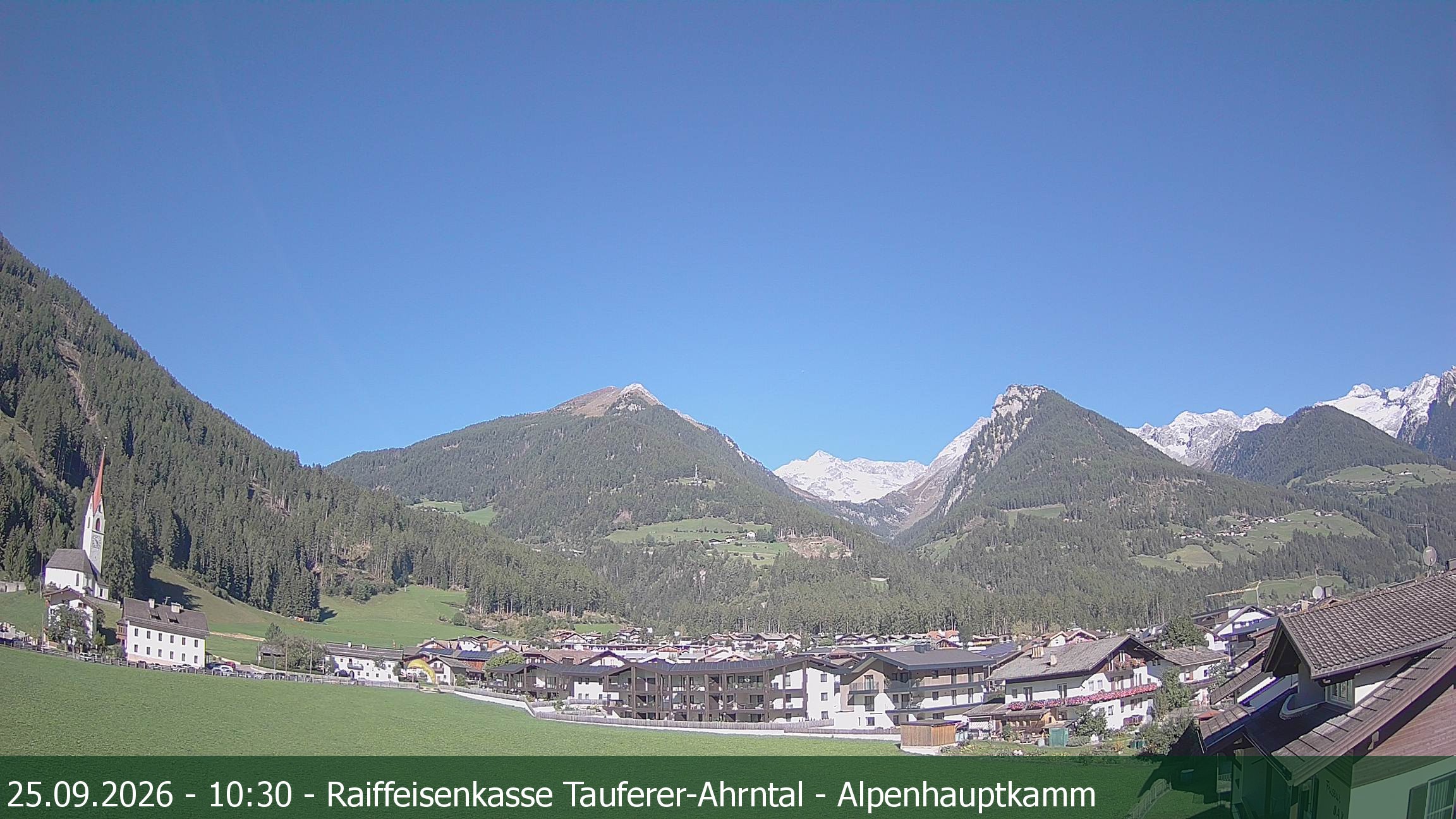Archiv Foto Webcam Tauferer Ahrntal: Luttach