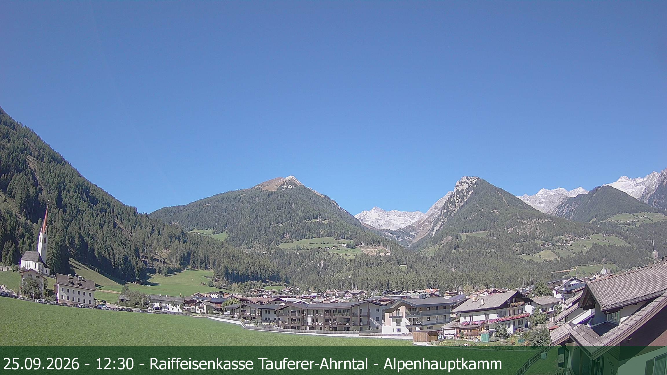 Archiv Foto Webcam Tauferer Ahrntal: Luttach