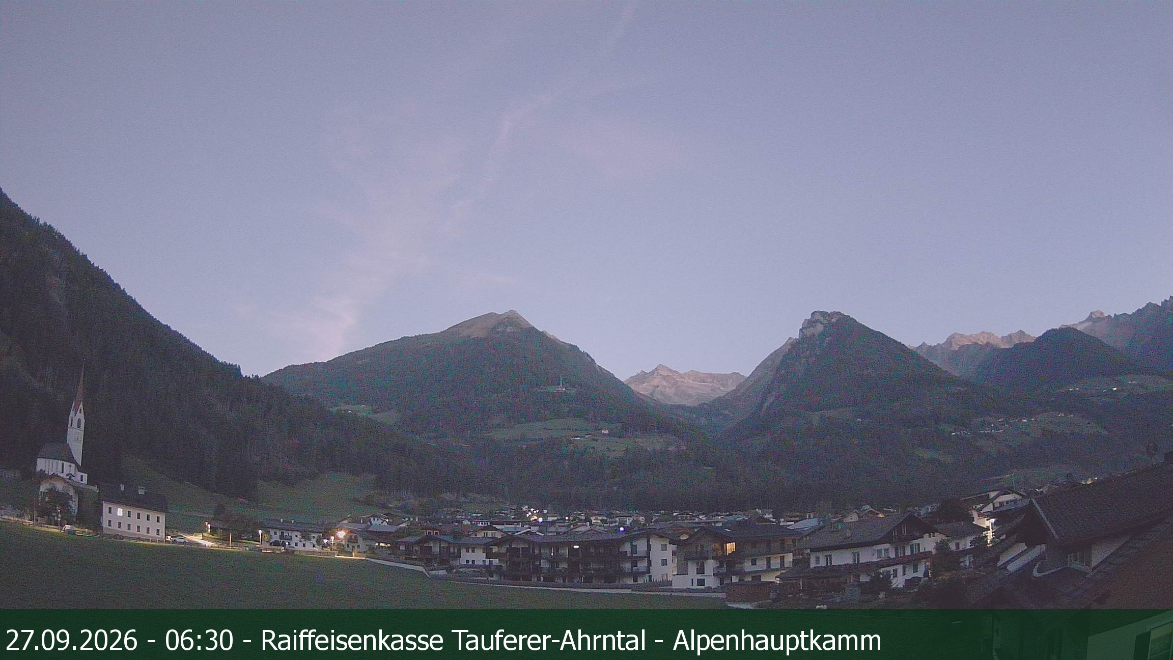 Archiv Foto Webcam Tauferer Ahrntal: Luttach