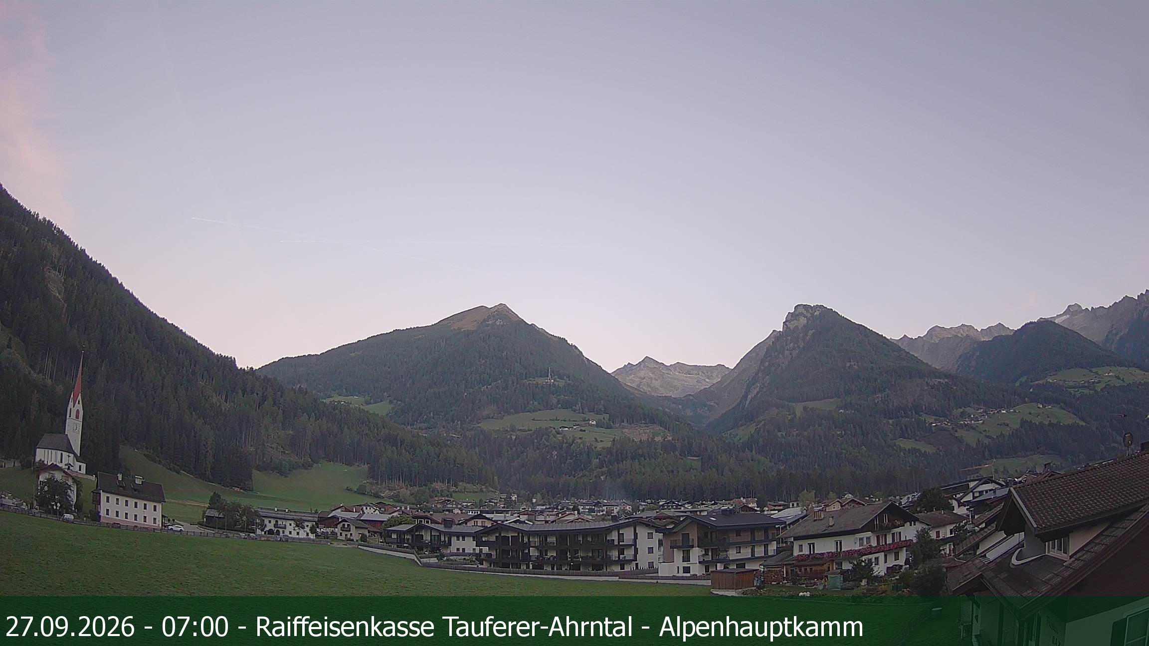 Archiv Foto Webcam Tauferer Ahrntal: Luttach