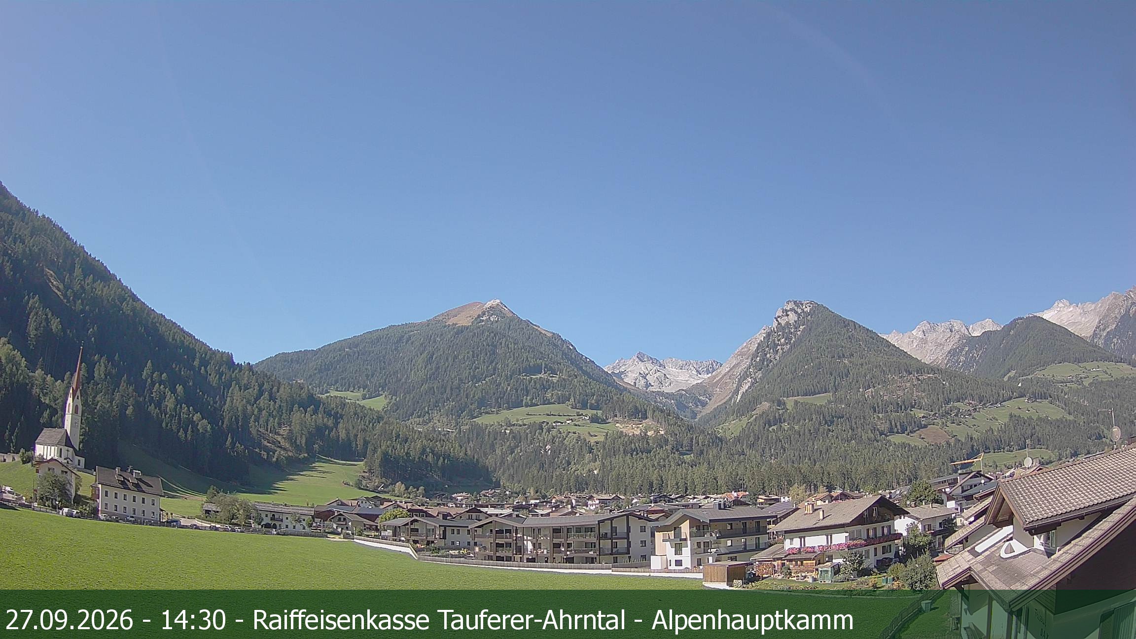 Archiv Foto Webcam Tauferer Ahrntal: Luttach