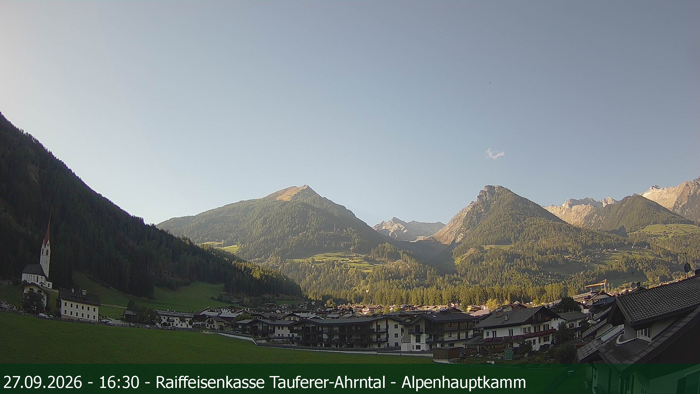 Archiv Foto Webcam Tauferer Ahrntal: Luttach