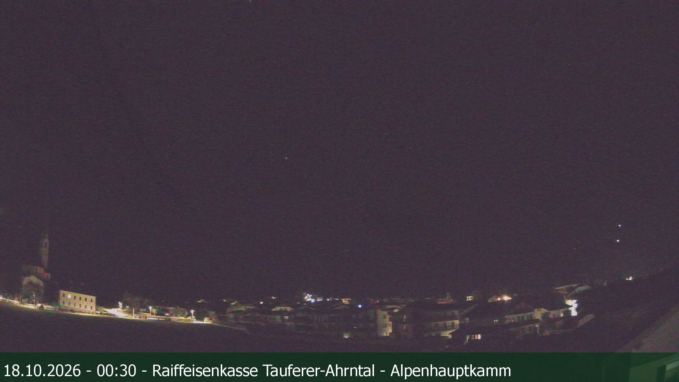 Archived image Webcam Luttach in die Ahrntal Valley