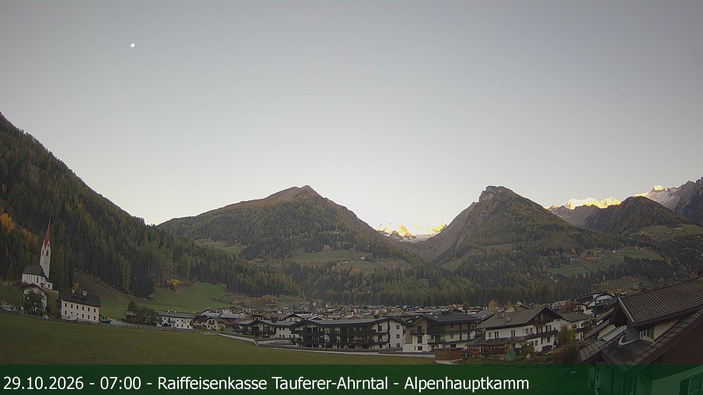 Archiv Foto Webcam Tauferer Ahrntal: Luttach