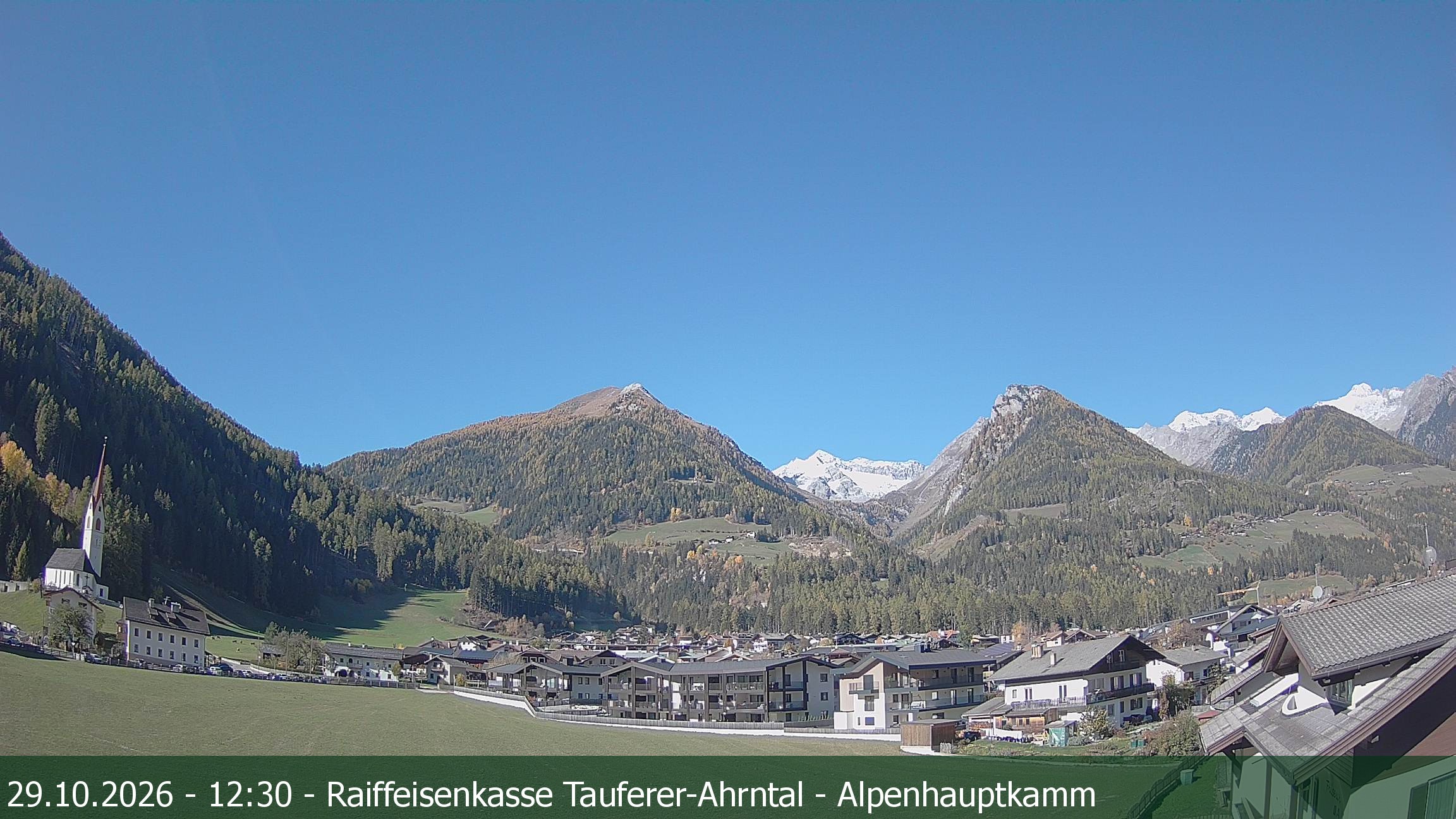 Archiv Foto Webcam Tauferer Ahrntal: Luttach