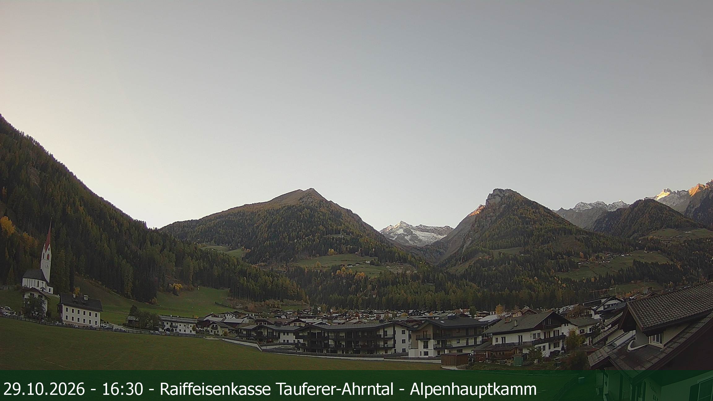 Archiv Foto Webcam Tauferer Ahrntal: Luttach