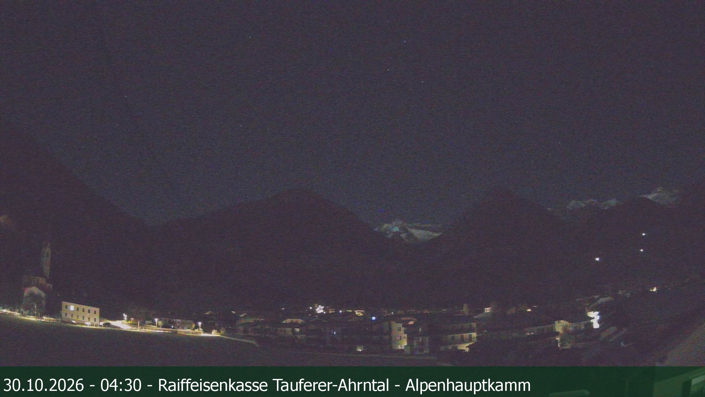 Archived image Webcam Luttach in die Ahrntal Valley