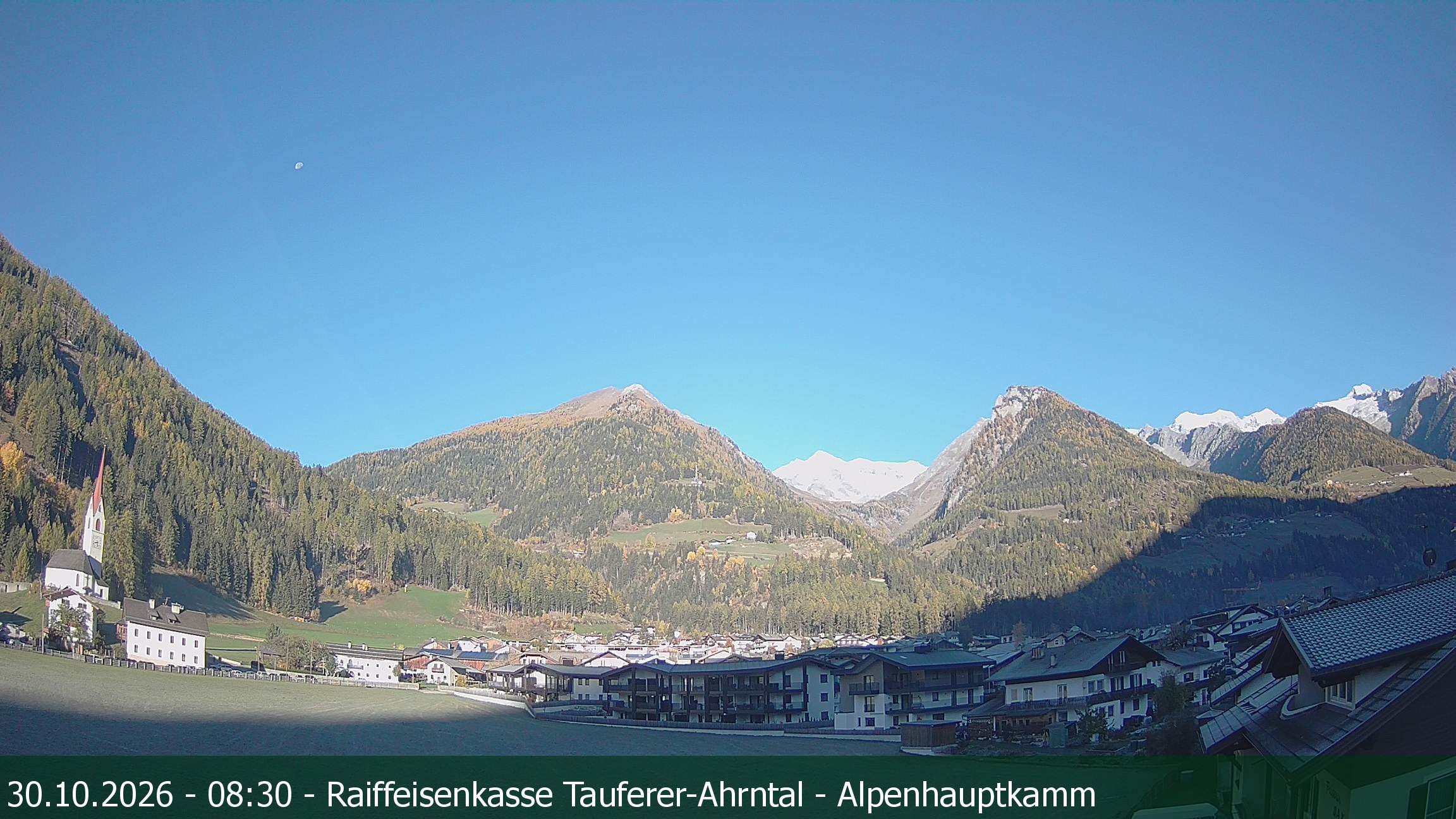 Archived image Webcam Luttach in die Ahrntal Valley