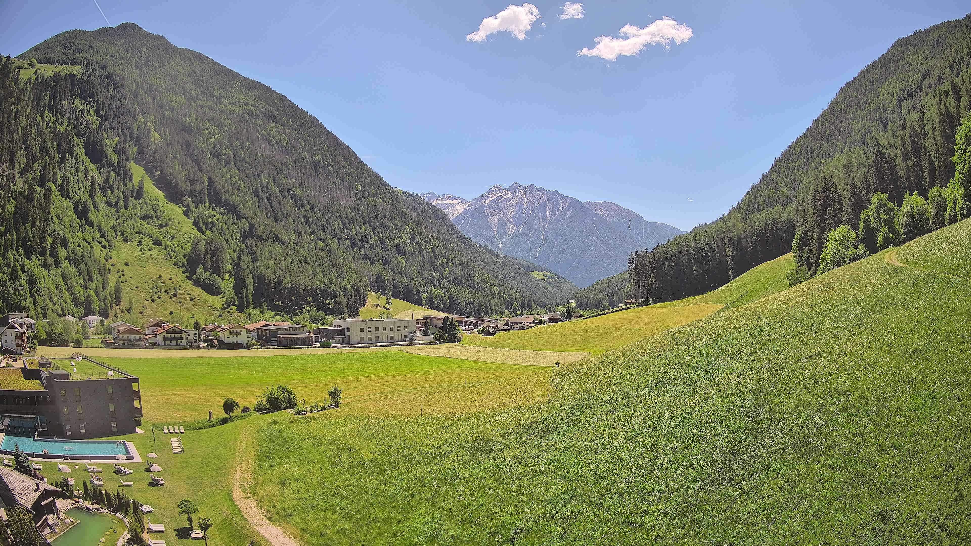 Archiv Foto Webcam Hotel Schwarzenstein/ Tauferer Ahrntal