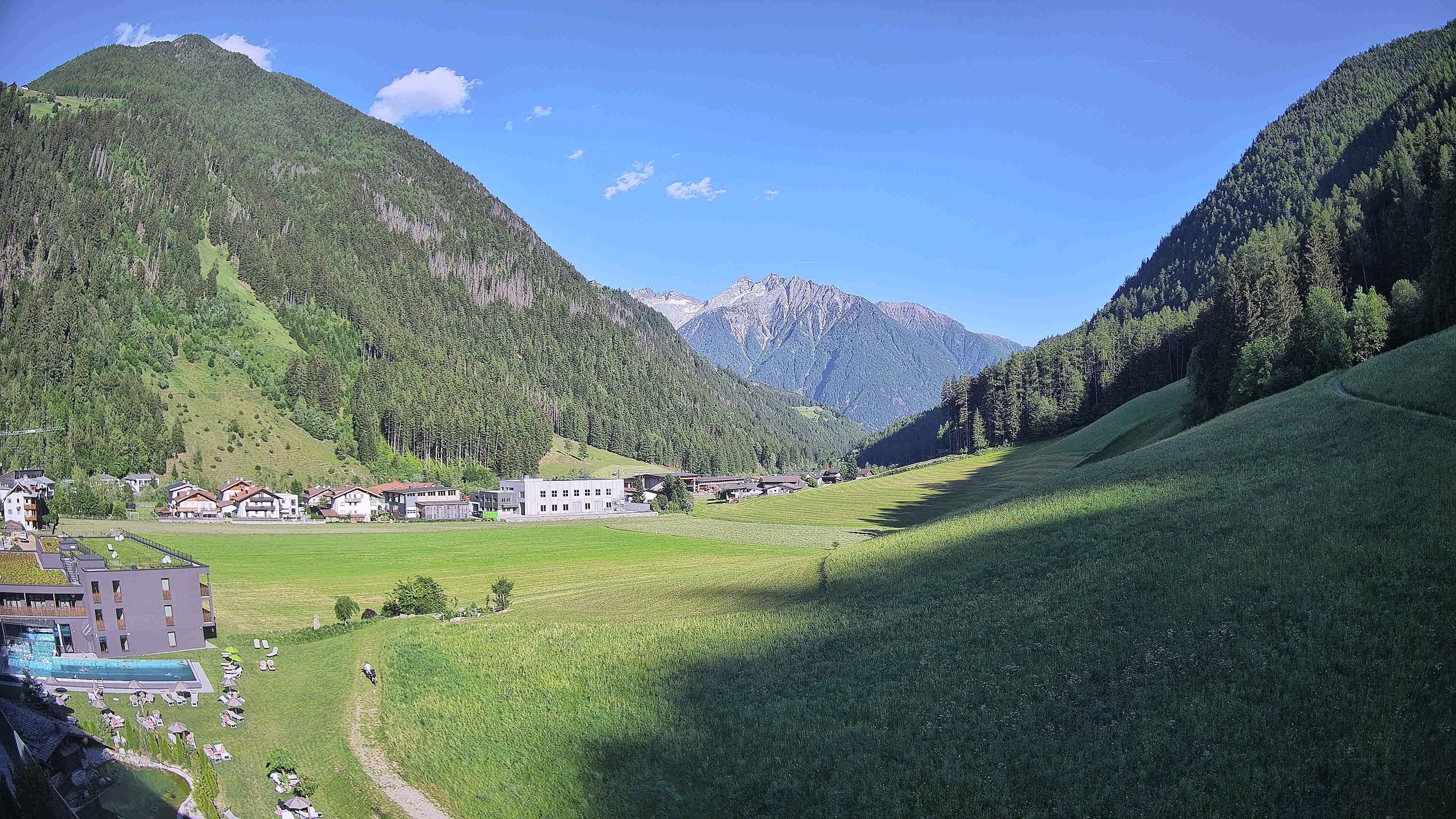 Archiv Foto Webcam Hotel Schwarzenstein/ Tauferer Ahrntal