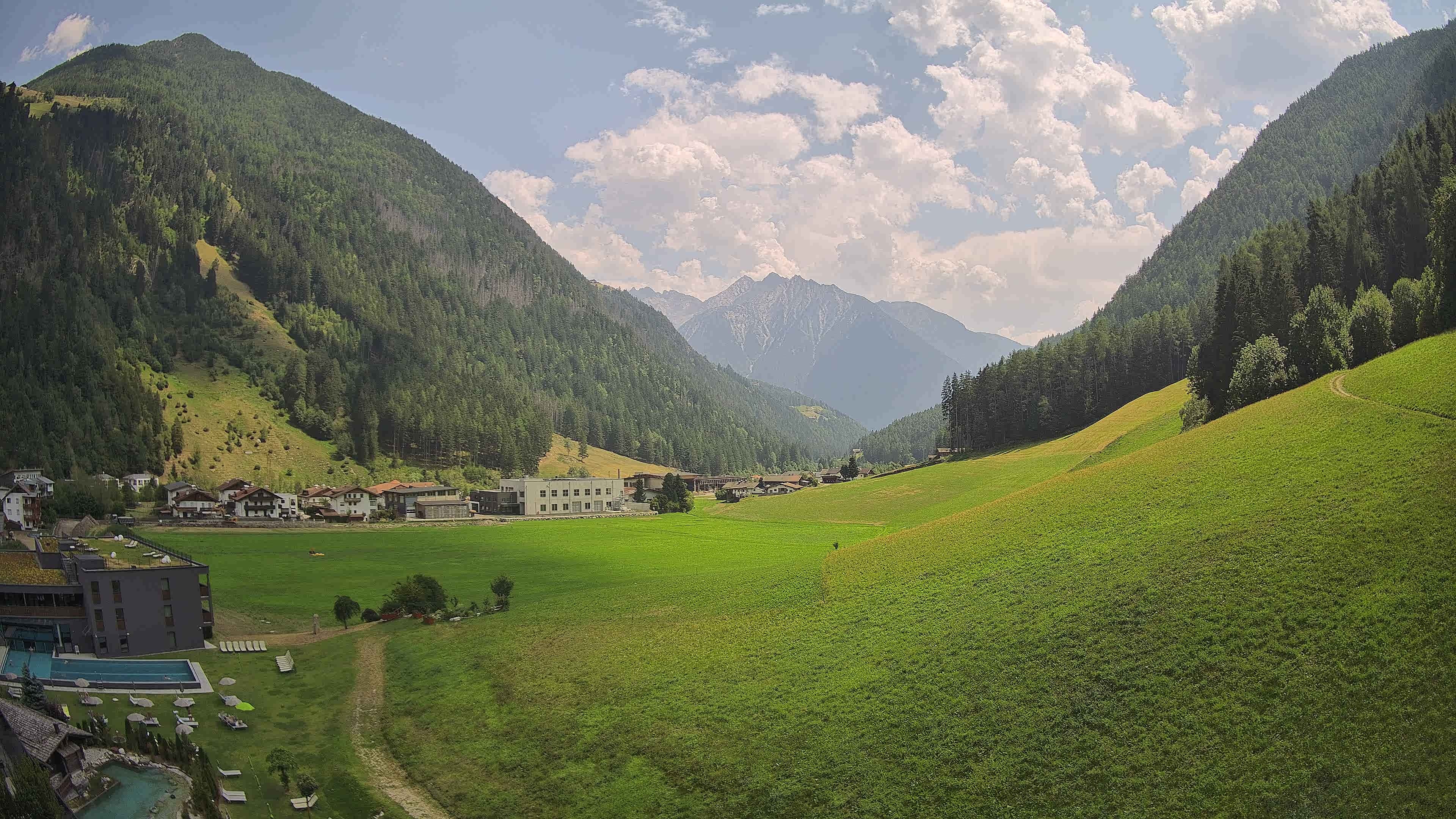 Archiv Foto Webcam Hotel Schwarzenstein/ Tauferer Ahrntal